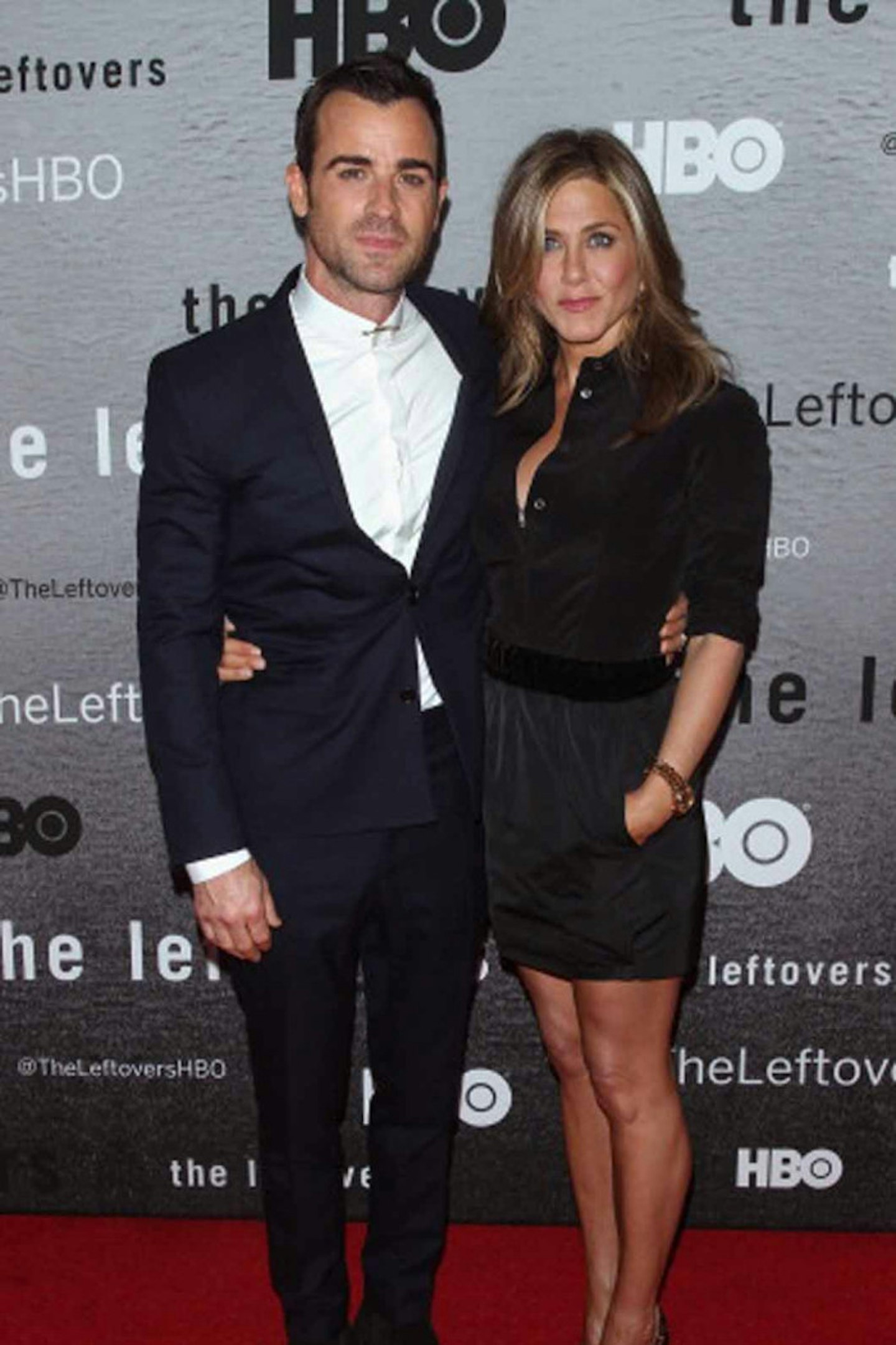 Jennifer Aniston style justin theroux the leftovers dress