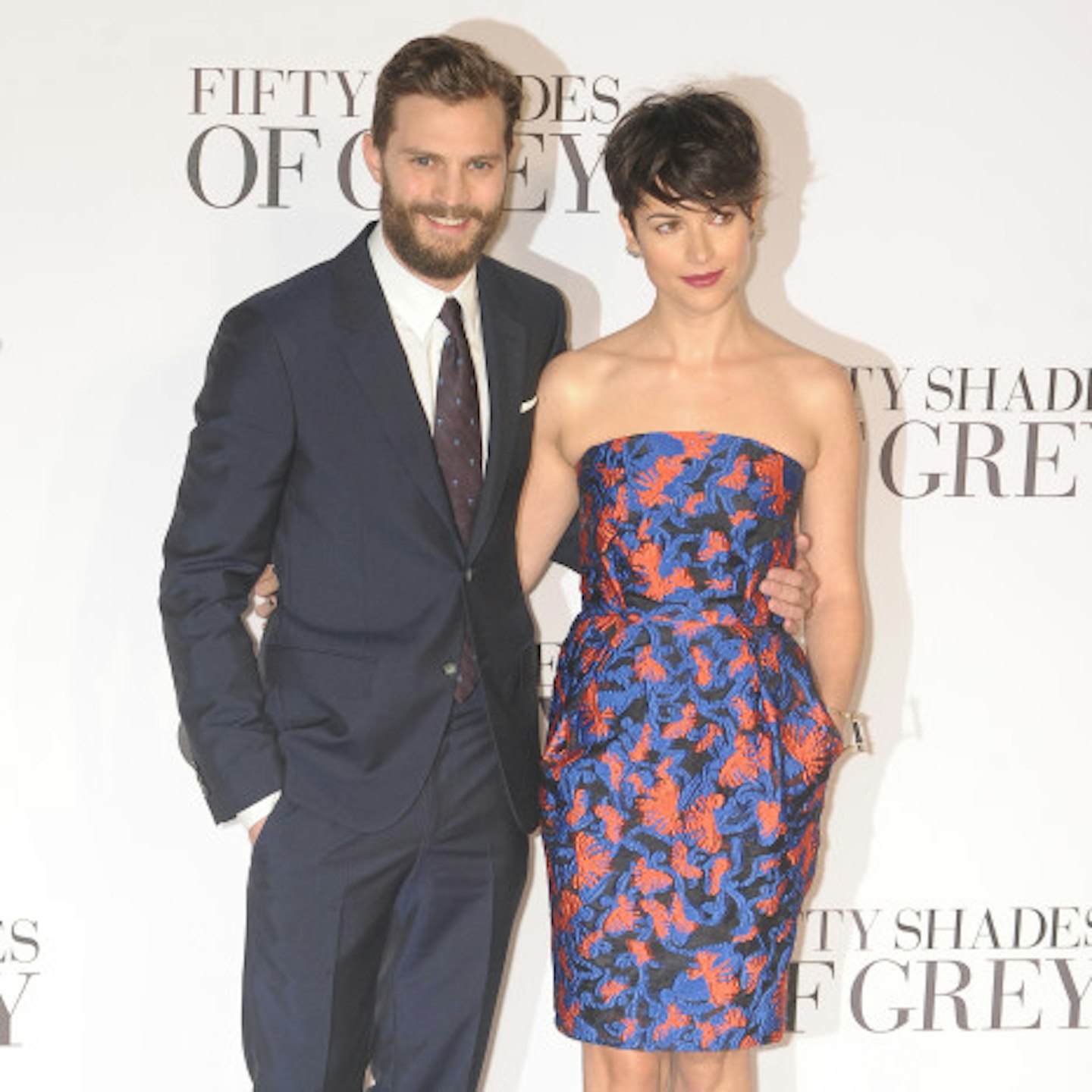 Jamie insisted Amelia is 'totally supportive' of him starring in Fifty Shades