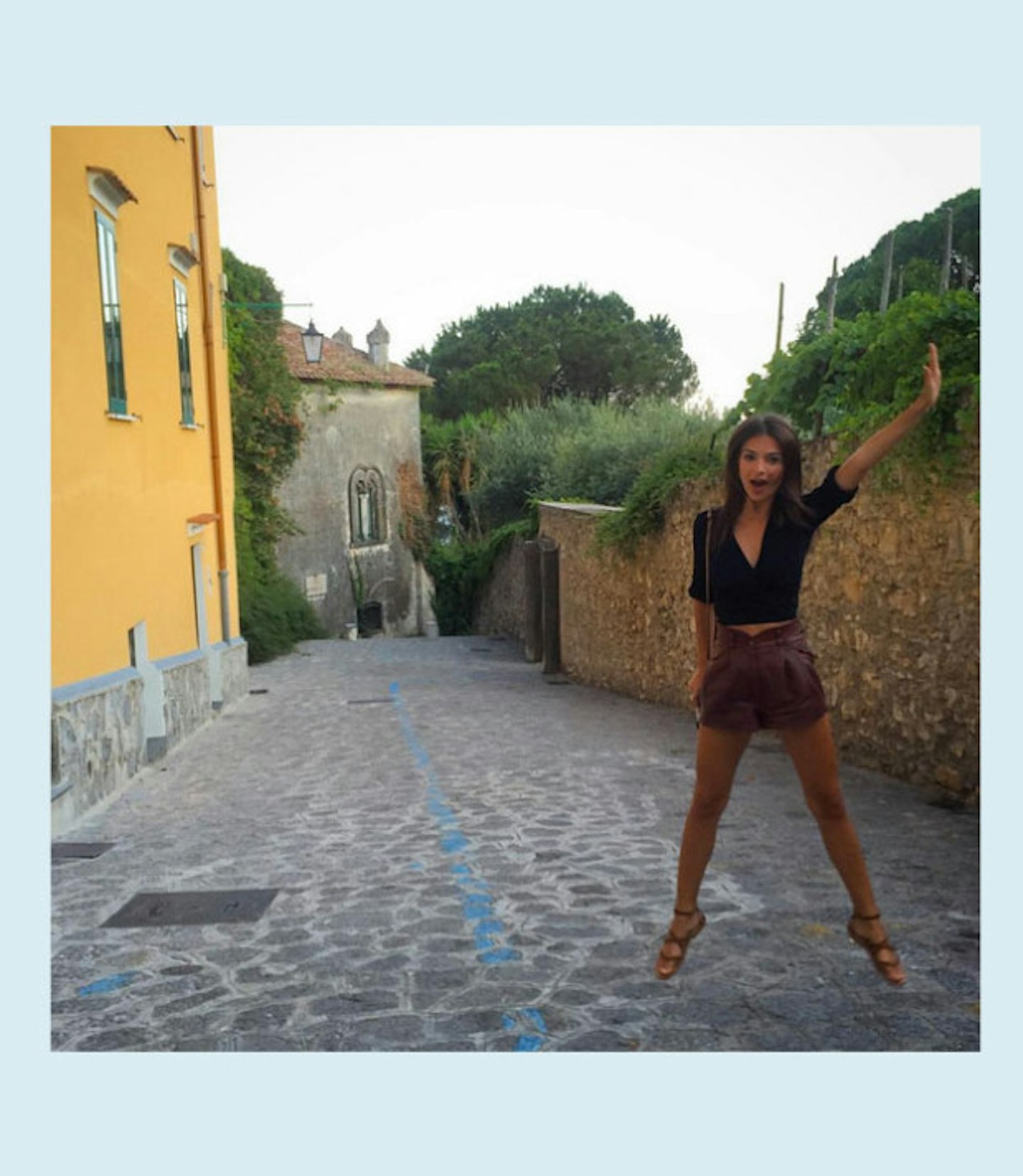 Jumping for joy!