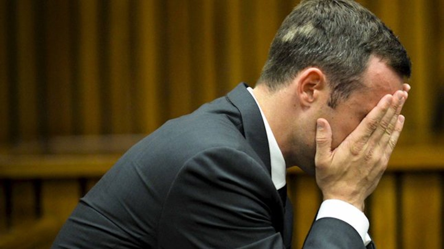 Texts from Oscar were read out in court