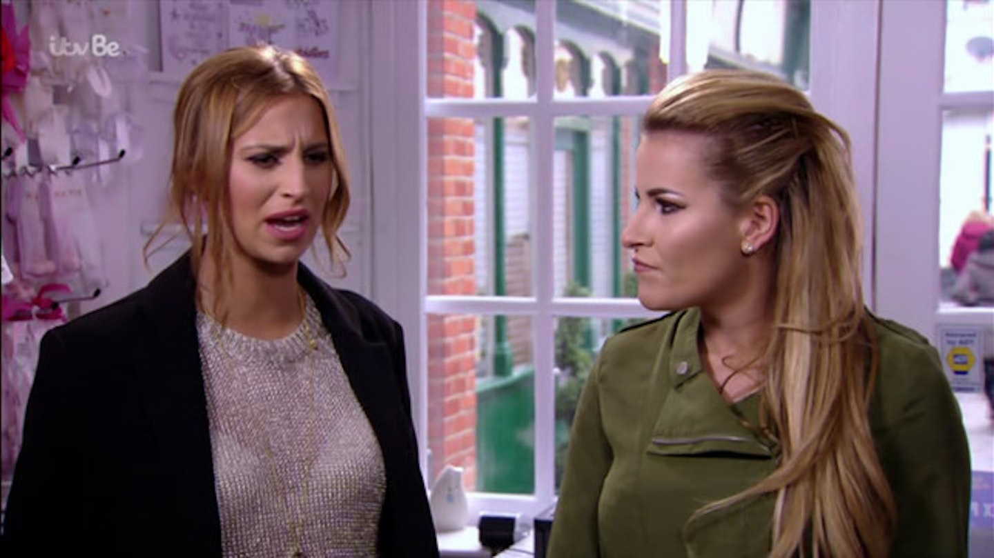 Georgia stood up to Ferne on the most recent episode of TOWIE