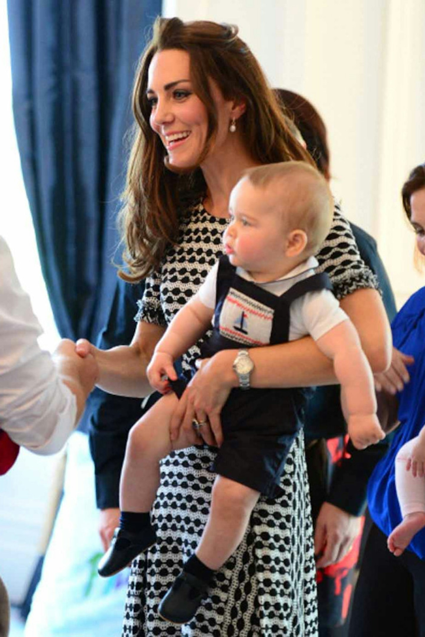 Kate Middleton style prince george tory burch