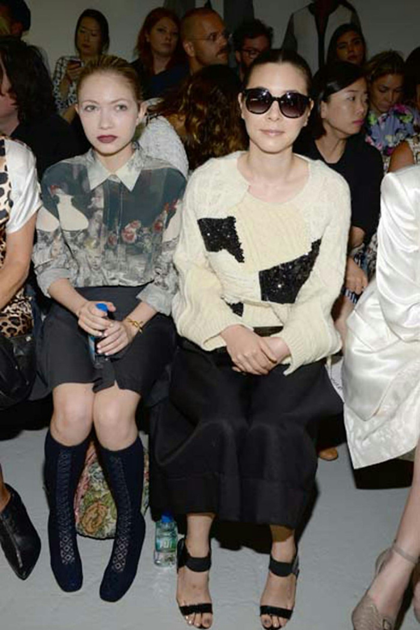 Tavi Gevinson and Cat Power at Rodarte
