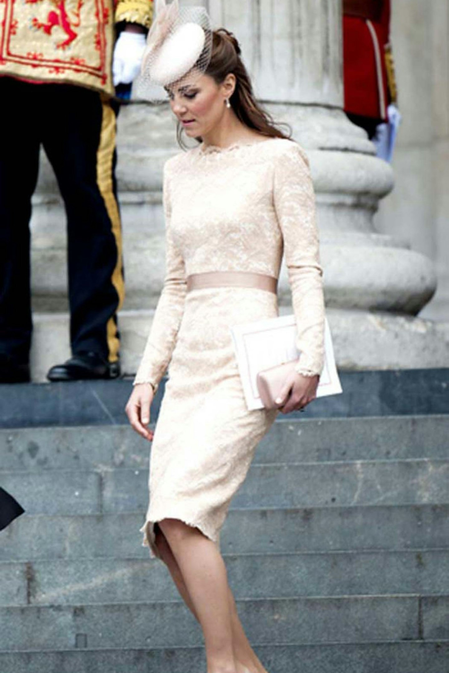 Kate Middleton Celebrating The Queen's Diamond Jubilee At St. Paul's Cathedral, 5 June 2012