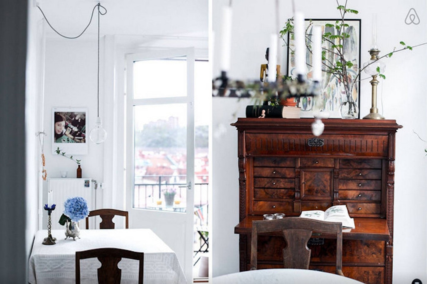 white and dark antiques 
