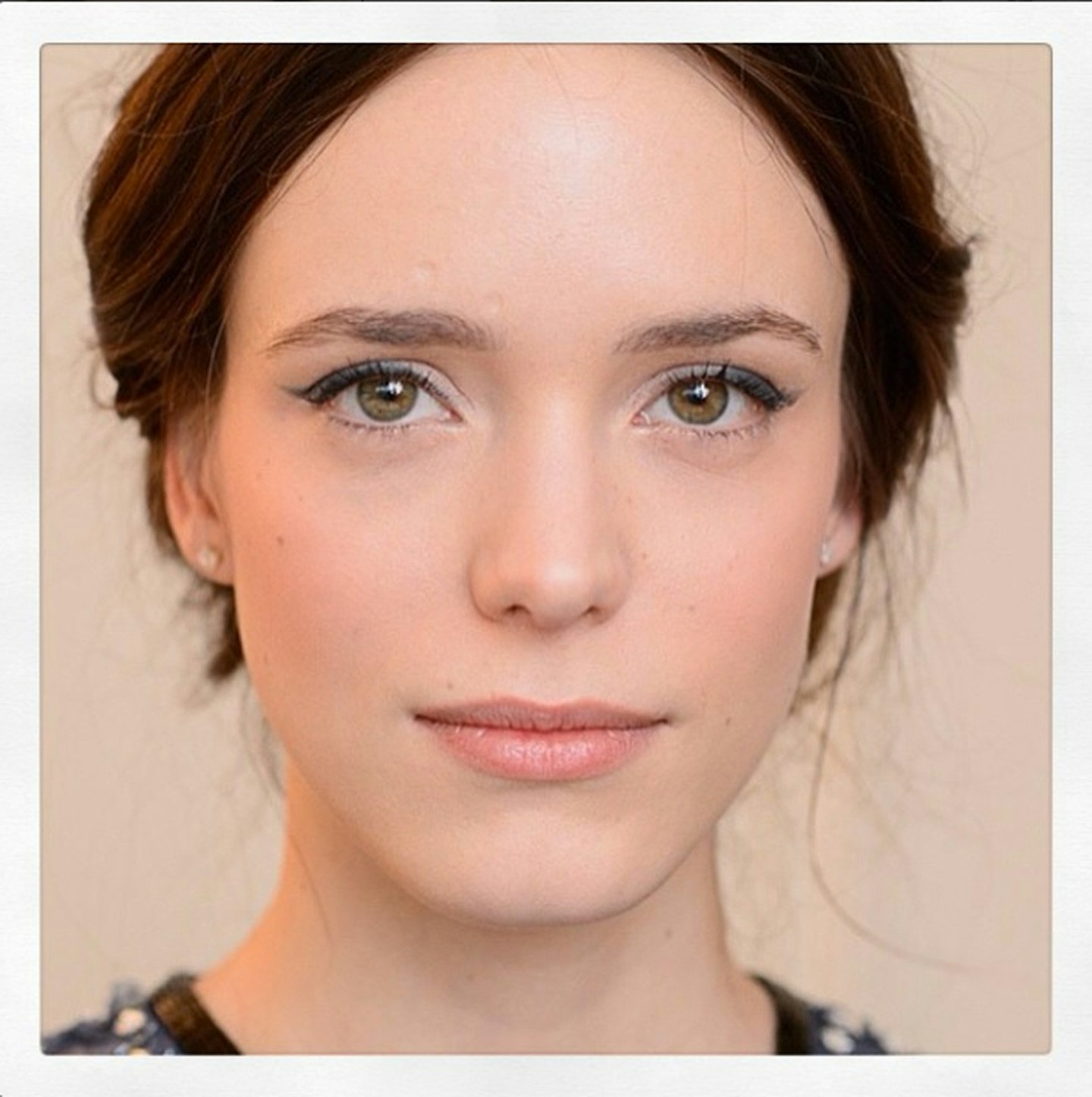 Stacy Martin's makeup by Lancome [Instagram]