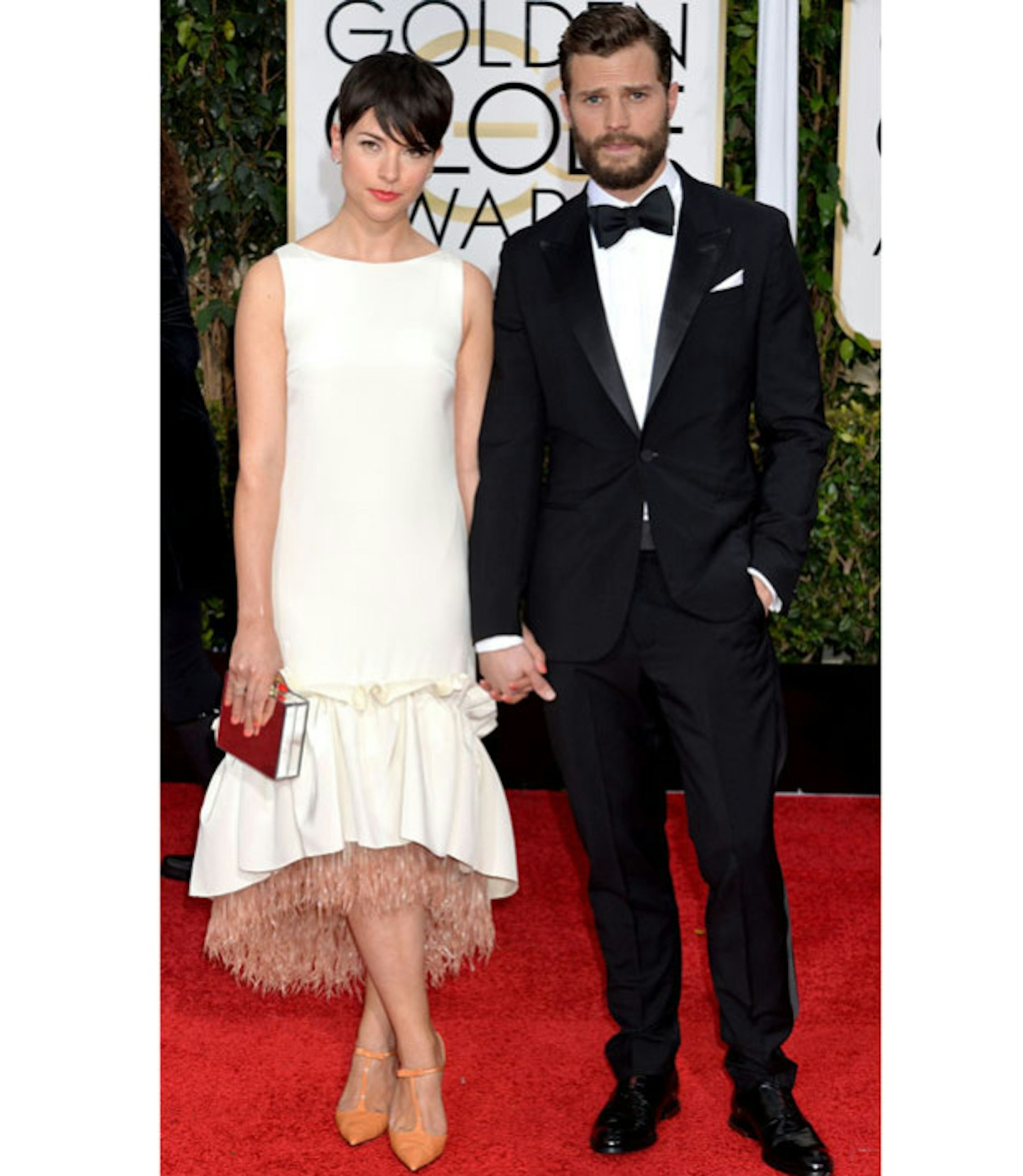 Jamie Dornan and Amelia Warner