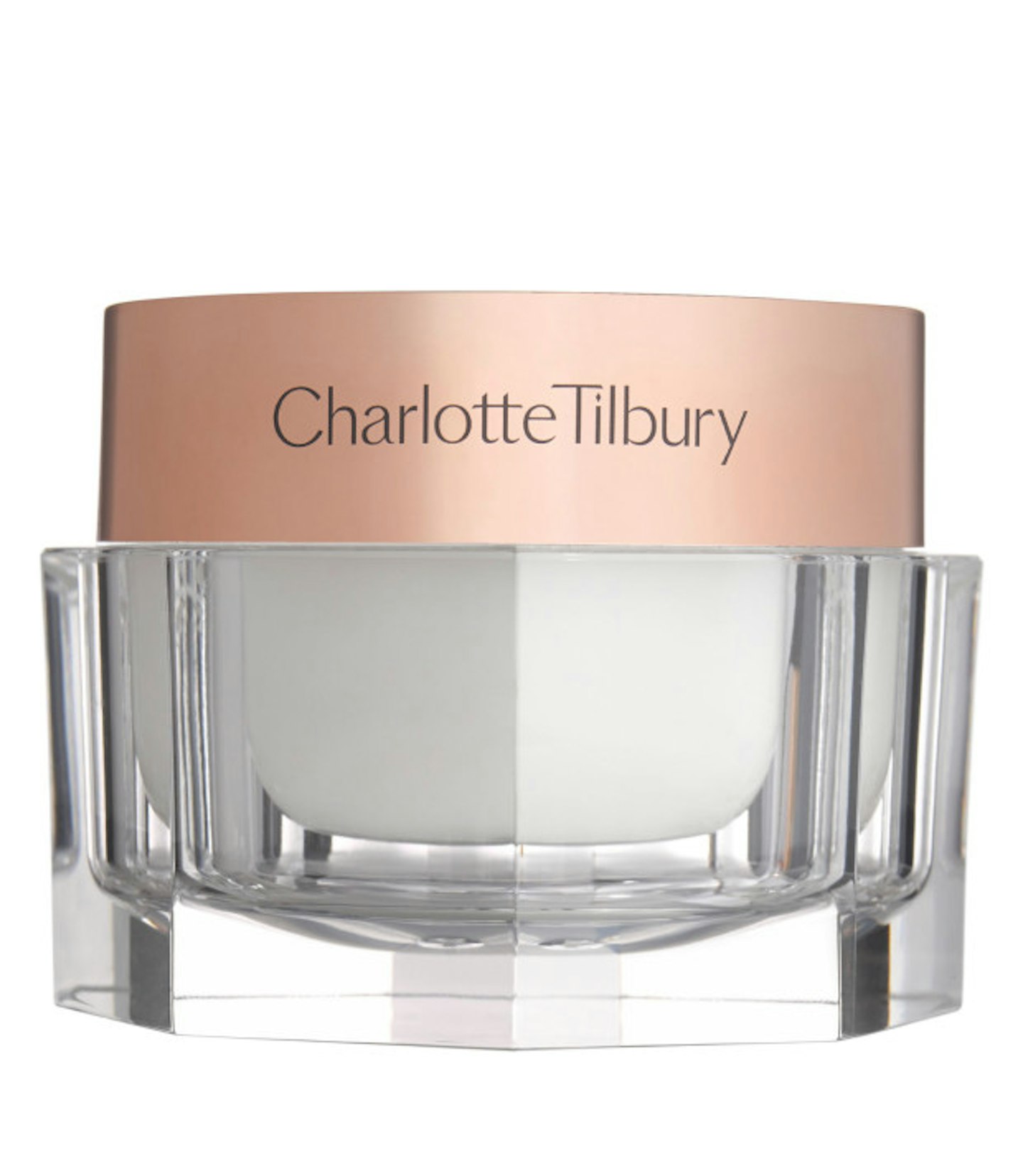 Charlotte started off by complementing Amal's naturally gorgeous skin with this wonder cream