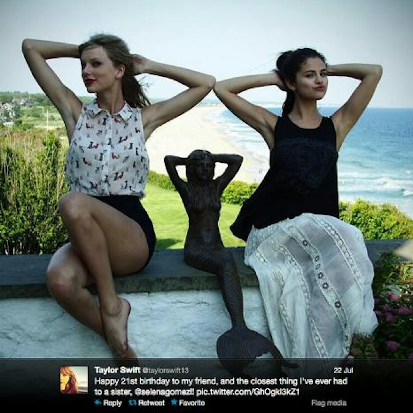 Taylor's birthday tribute to Selena