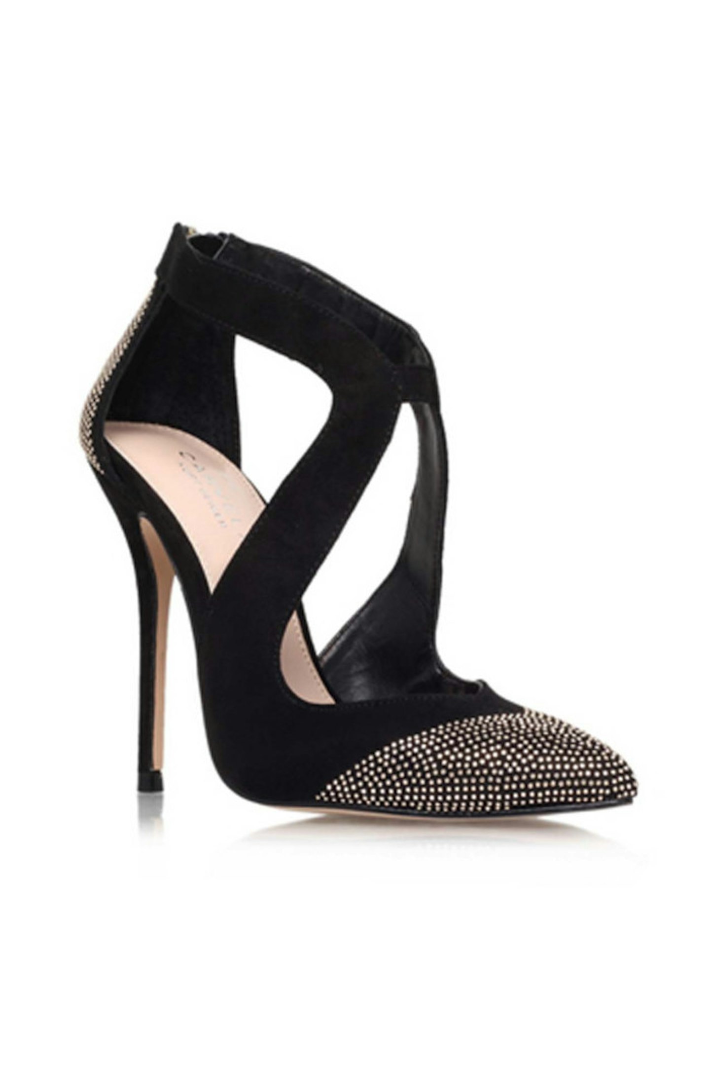 2. Black embellished heels, £130, Kurt Geiger