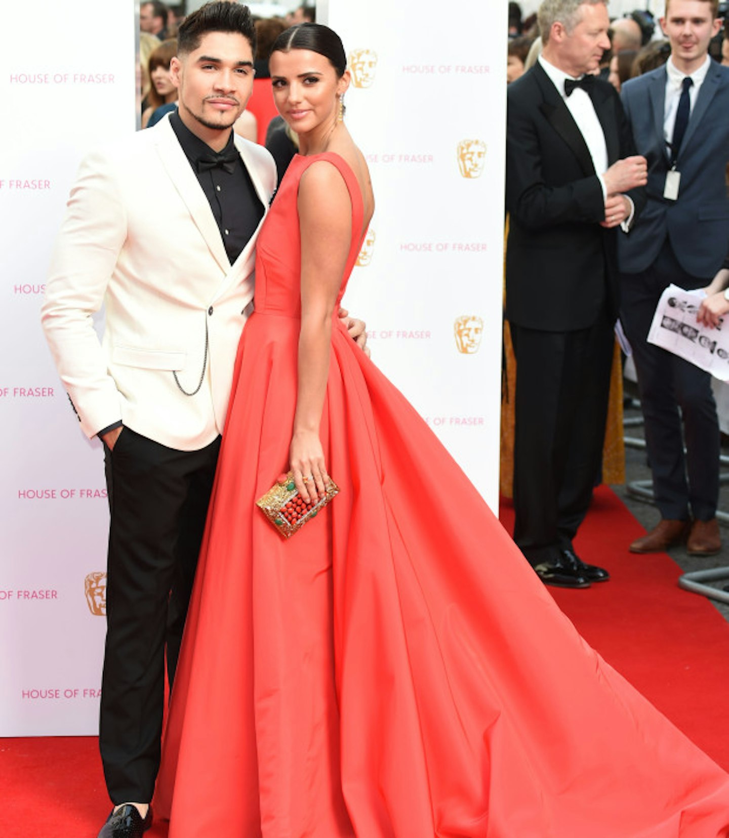 Louis and Lucy at the BAFTAs