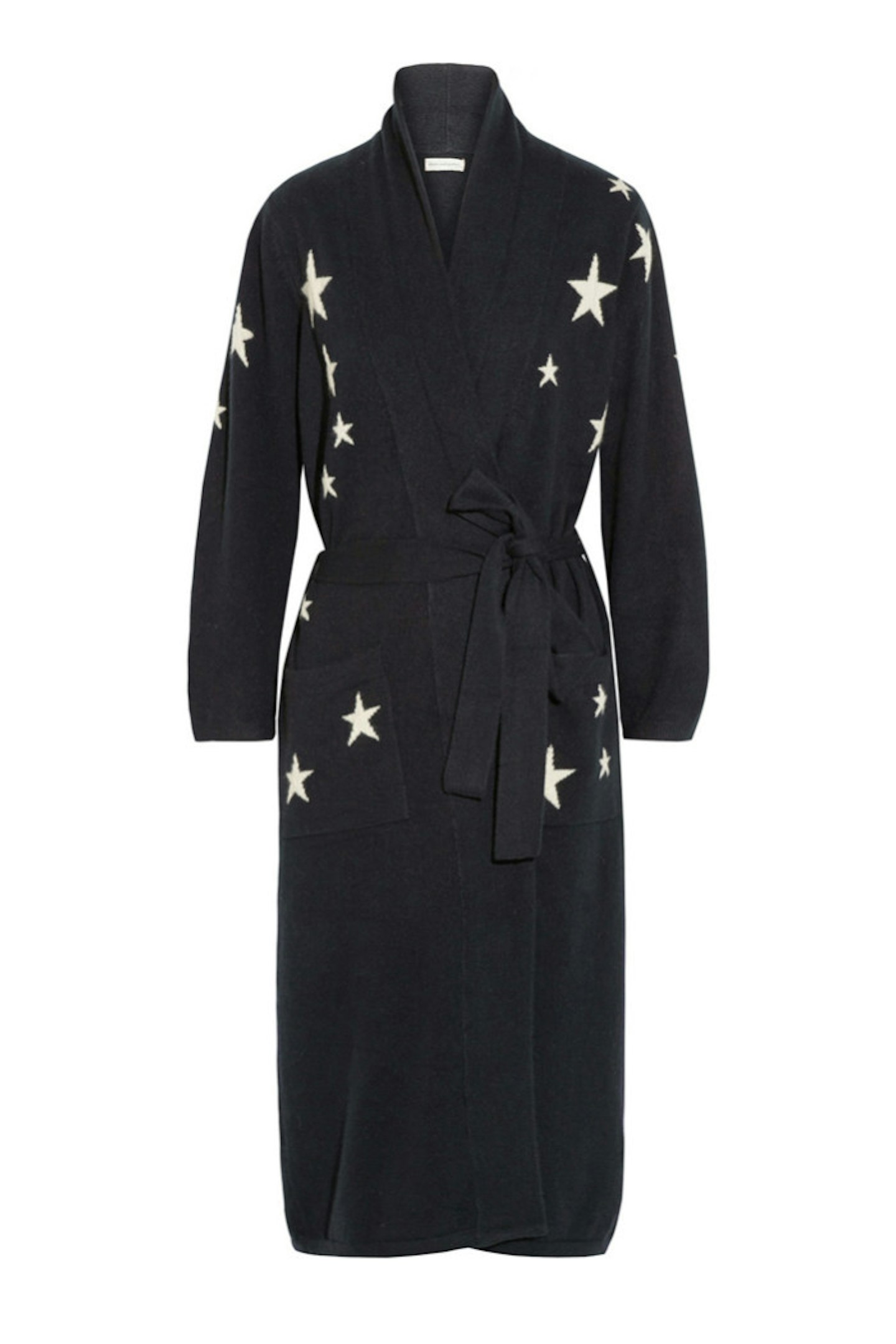 Cashmere robe, £650, Chinti & Parker at Net-a-porter
