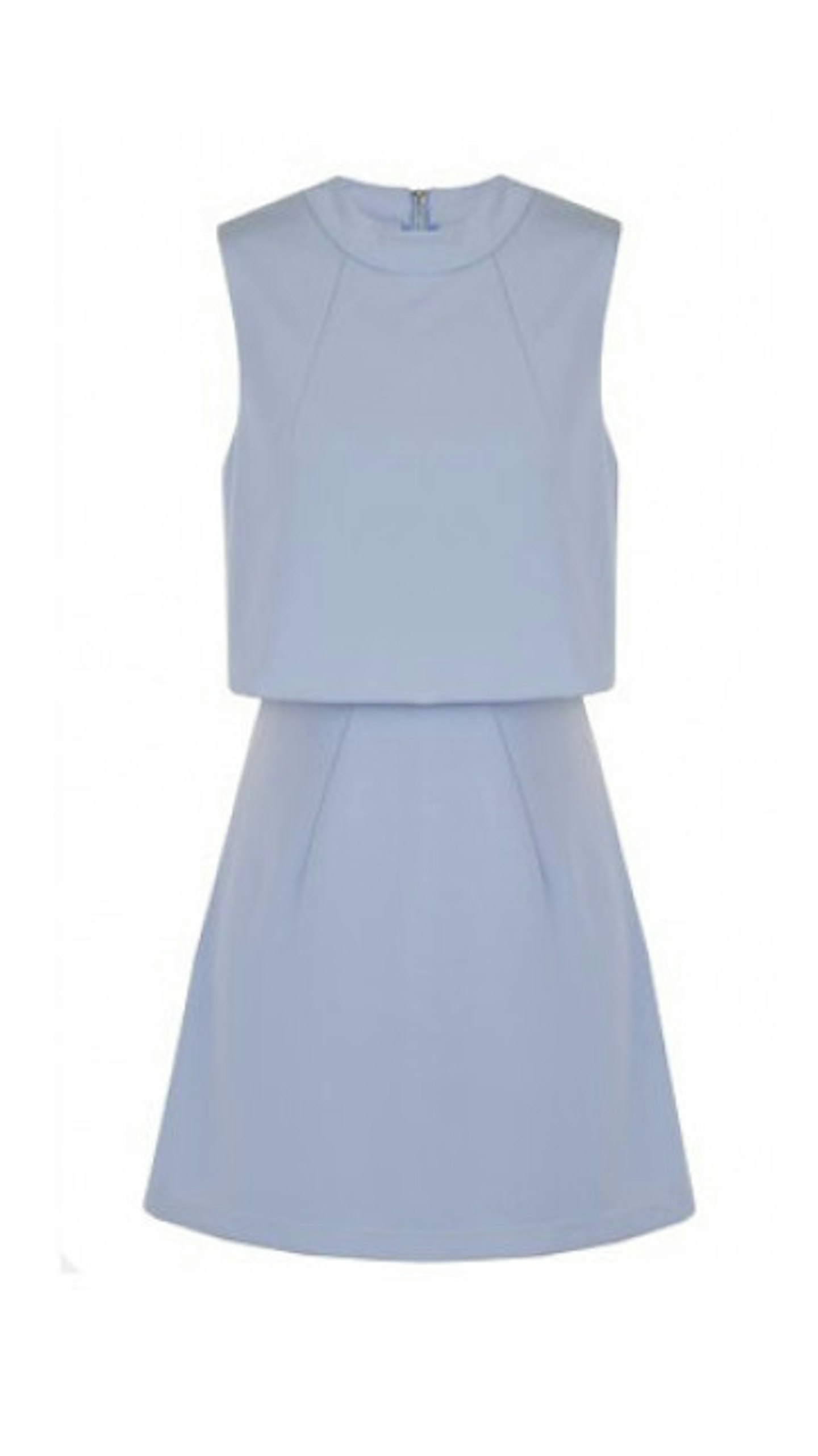 Powder Blue Cropped Mini Dress £45 Lavish Alice