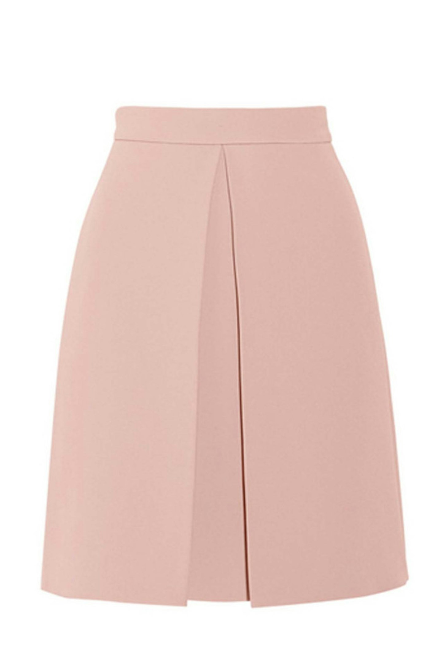 43. Pleated crepe skirt, £490, Gucci at Net-A-Porter