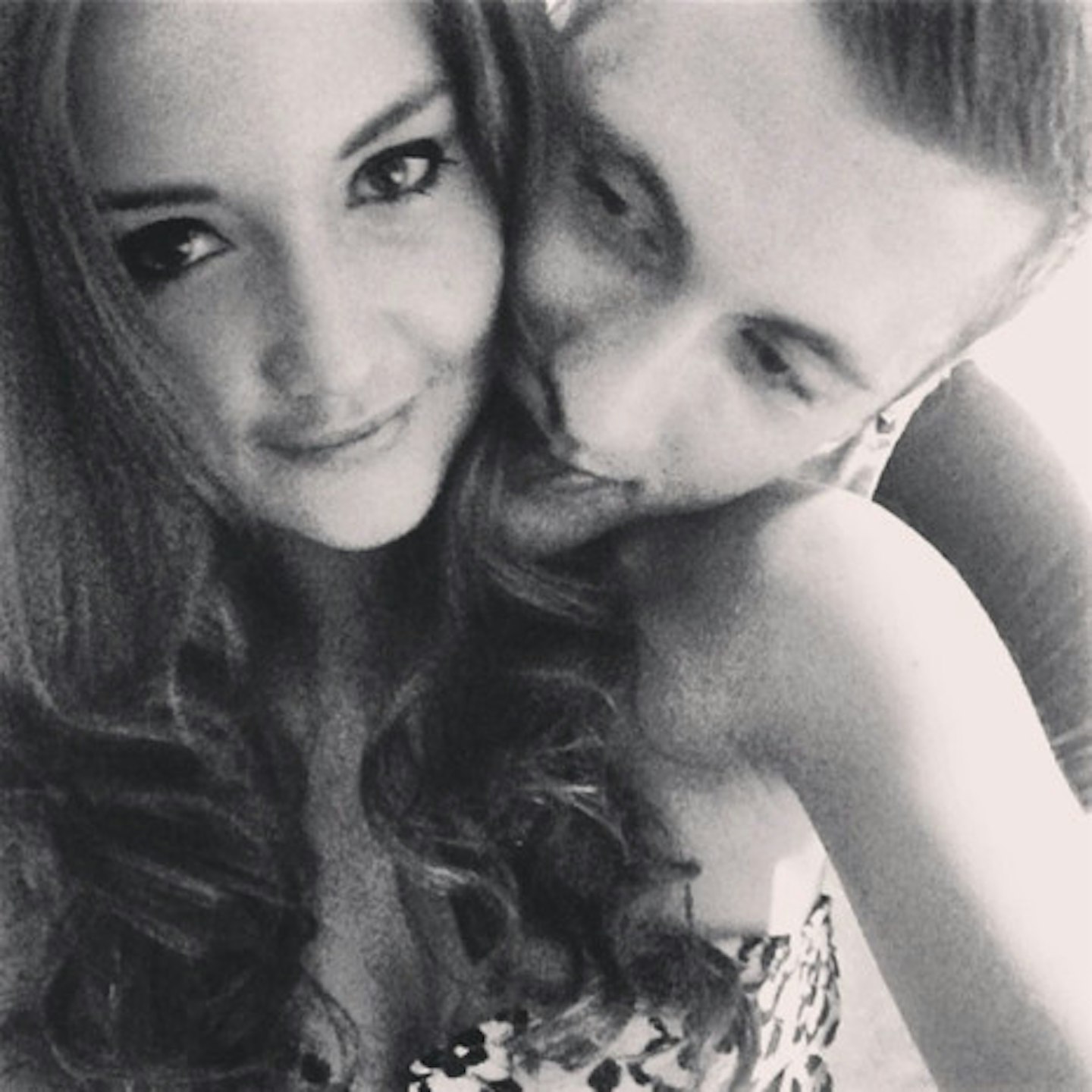 Dan and Jacqueline show off how loved up they are