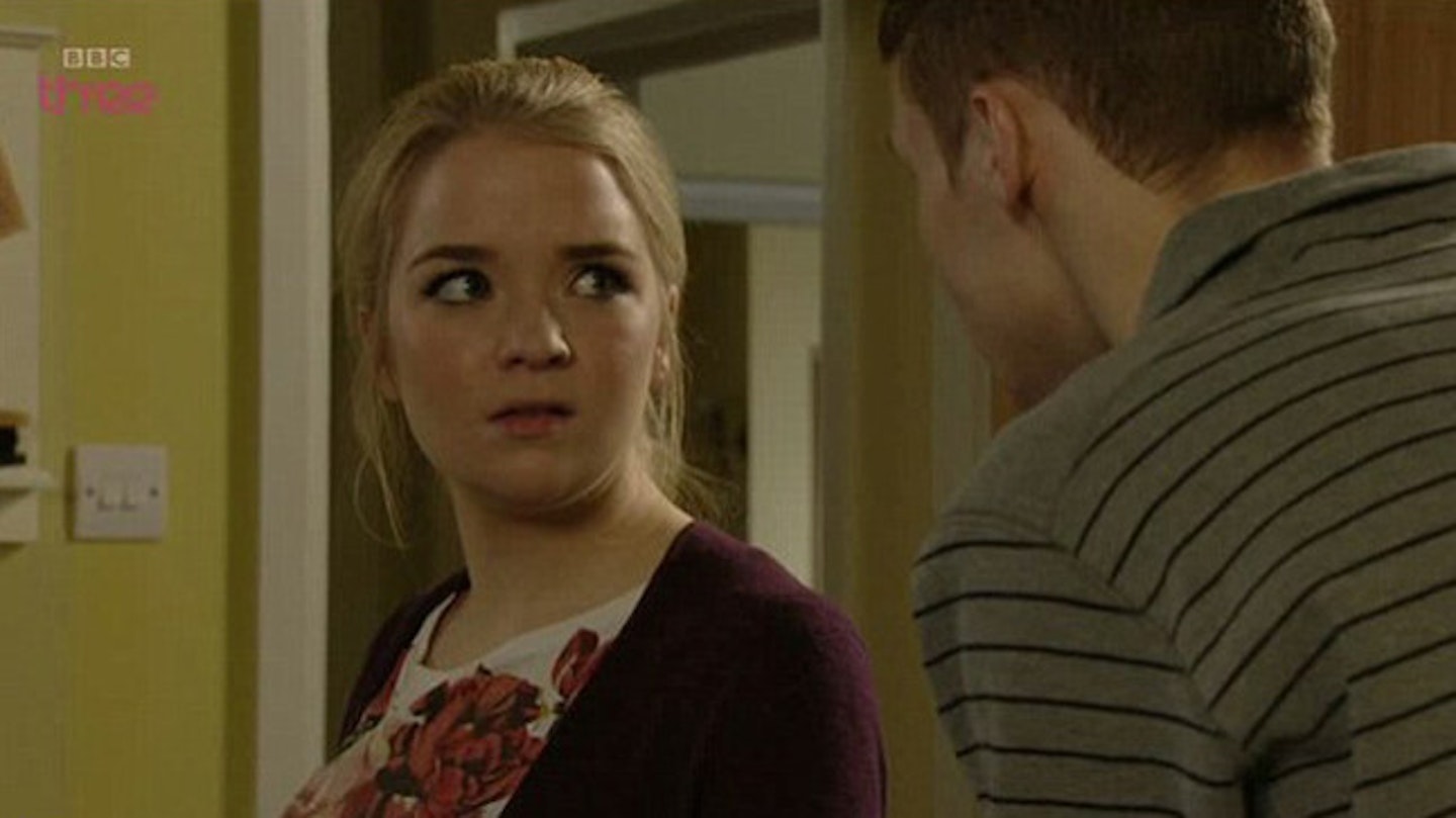 Lorna loves playing bad Abi &ndash; and she's only going to get worse