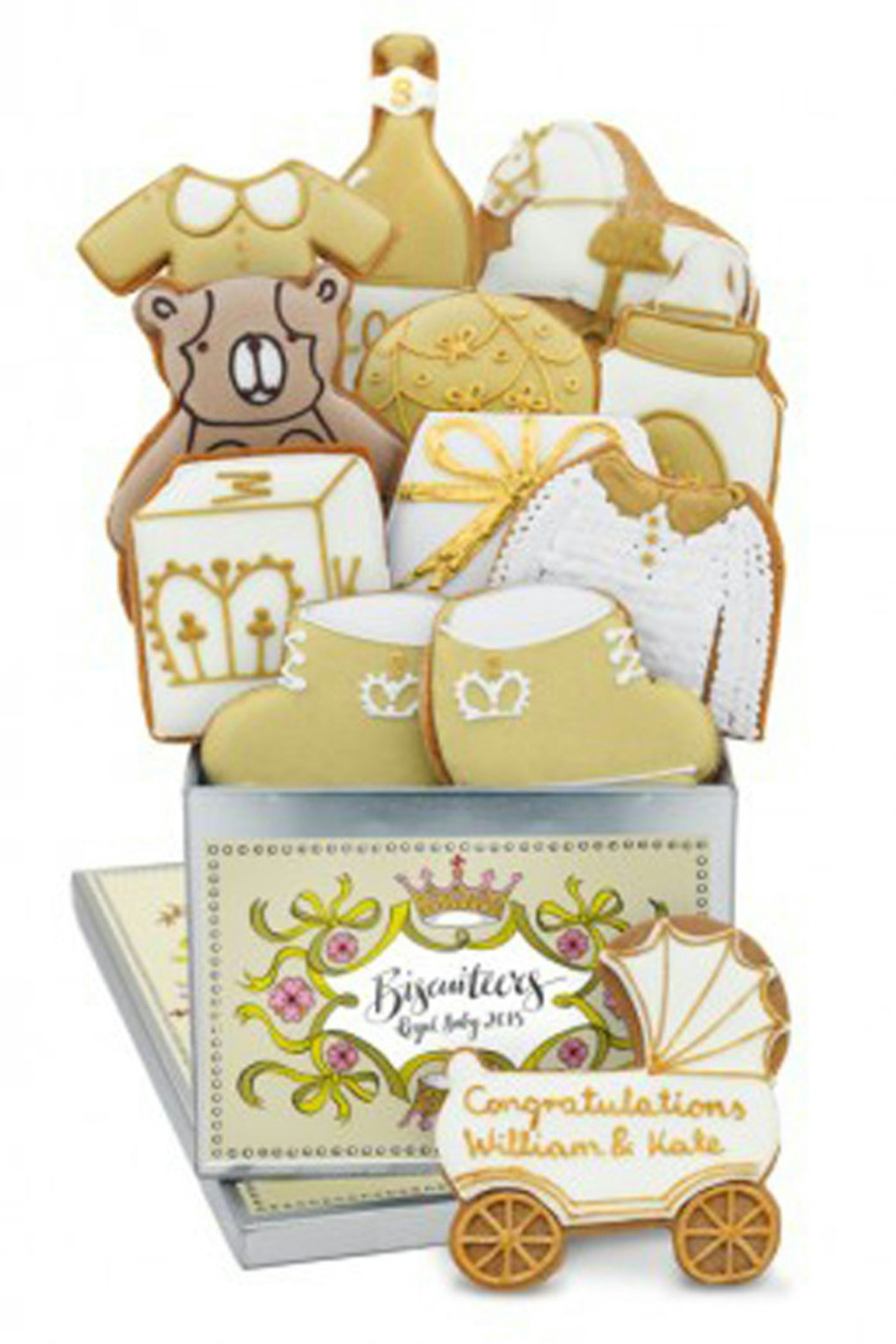 Royal Baby Biscuit Tin
