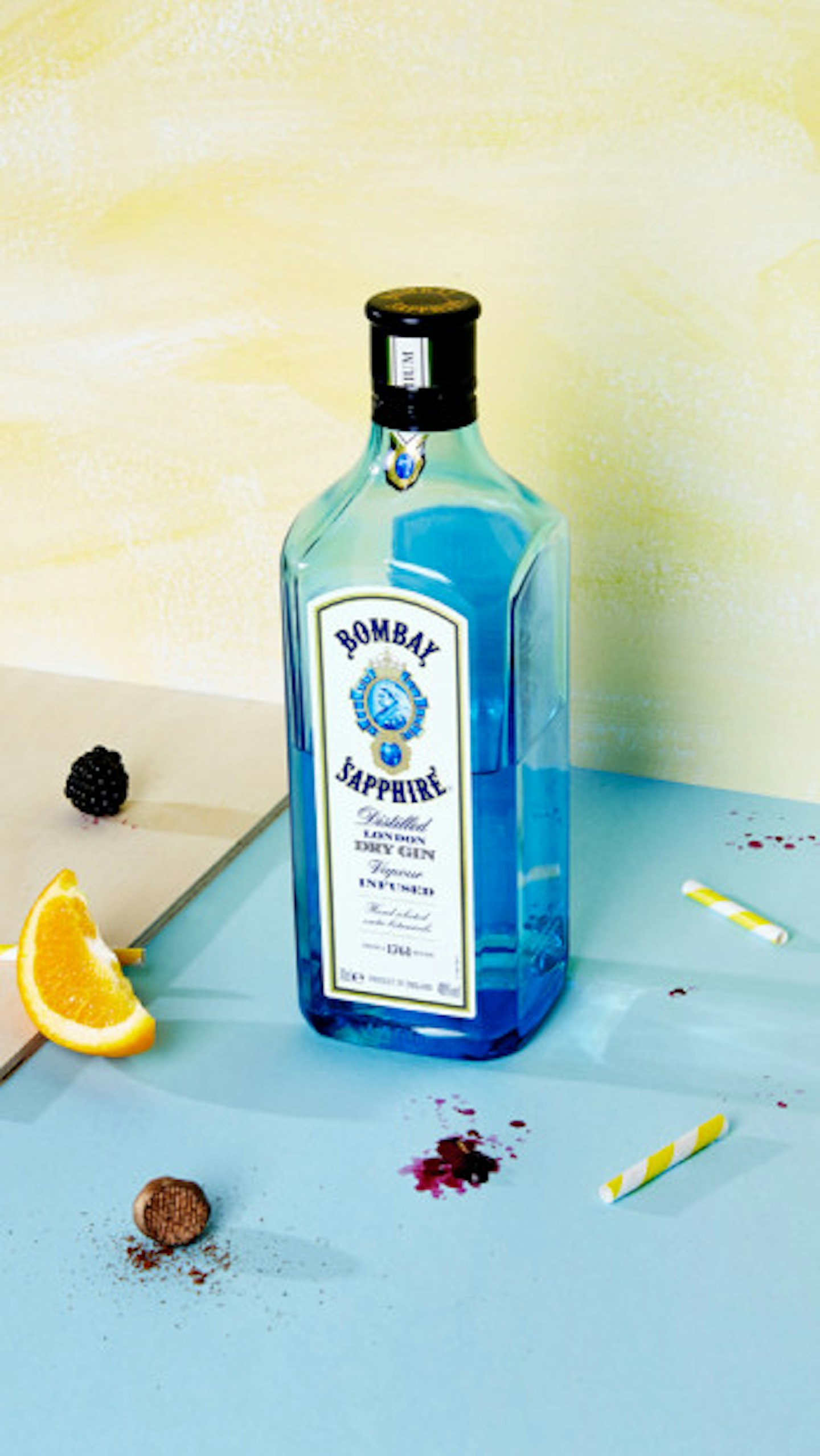 Take one bottle of Bombay Sapphire!