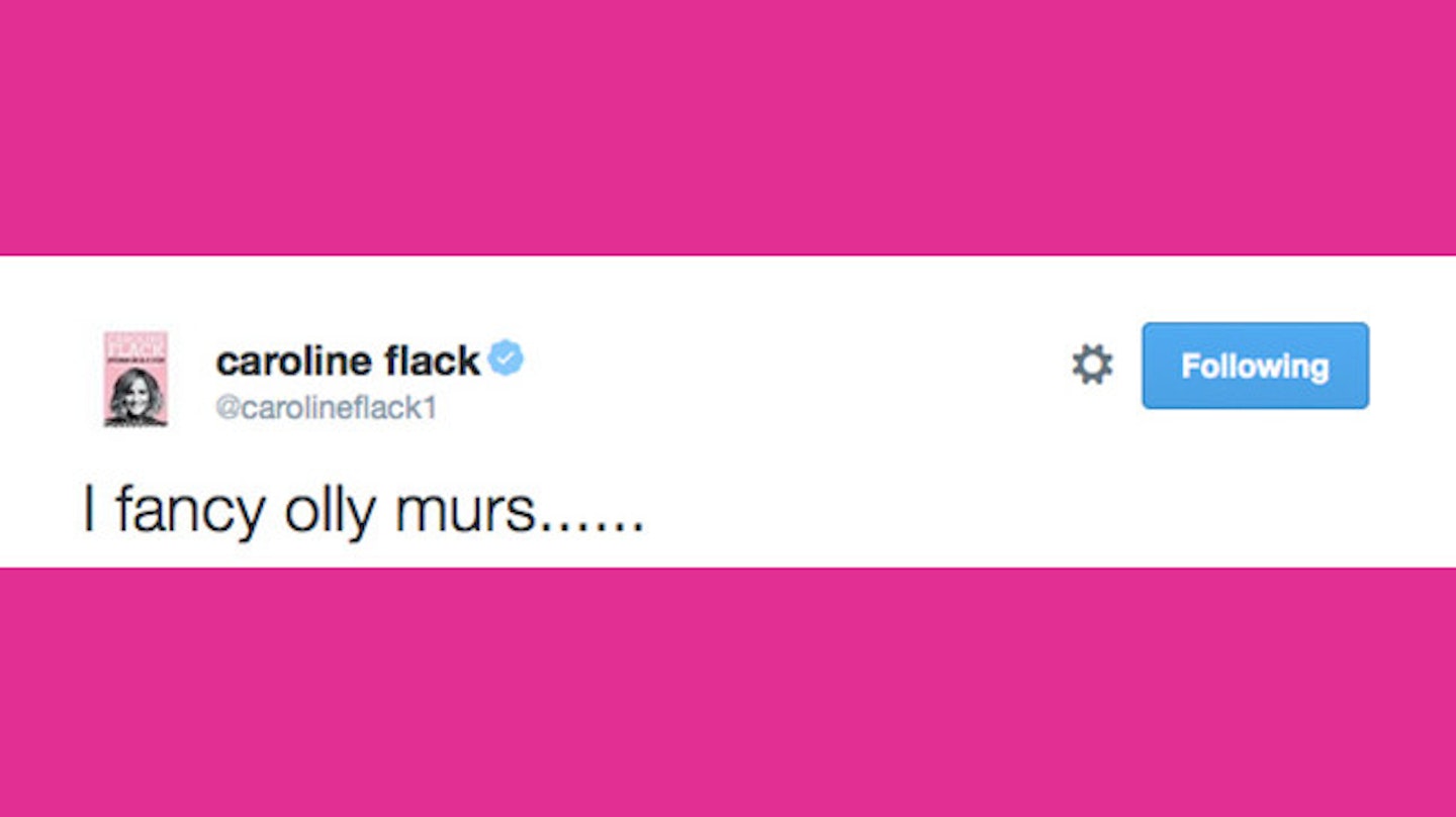 This is one tweet Caroline will never be able to get rid of