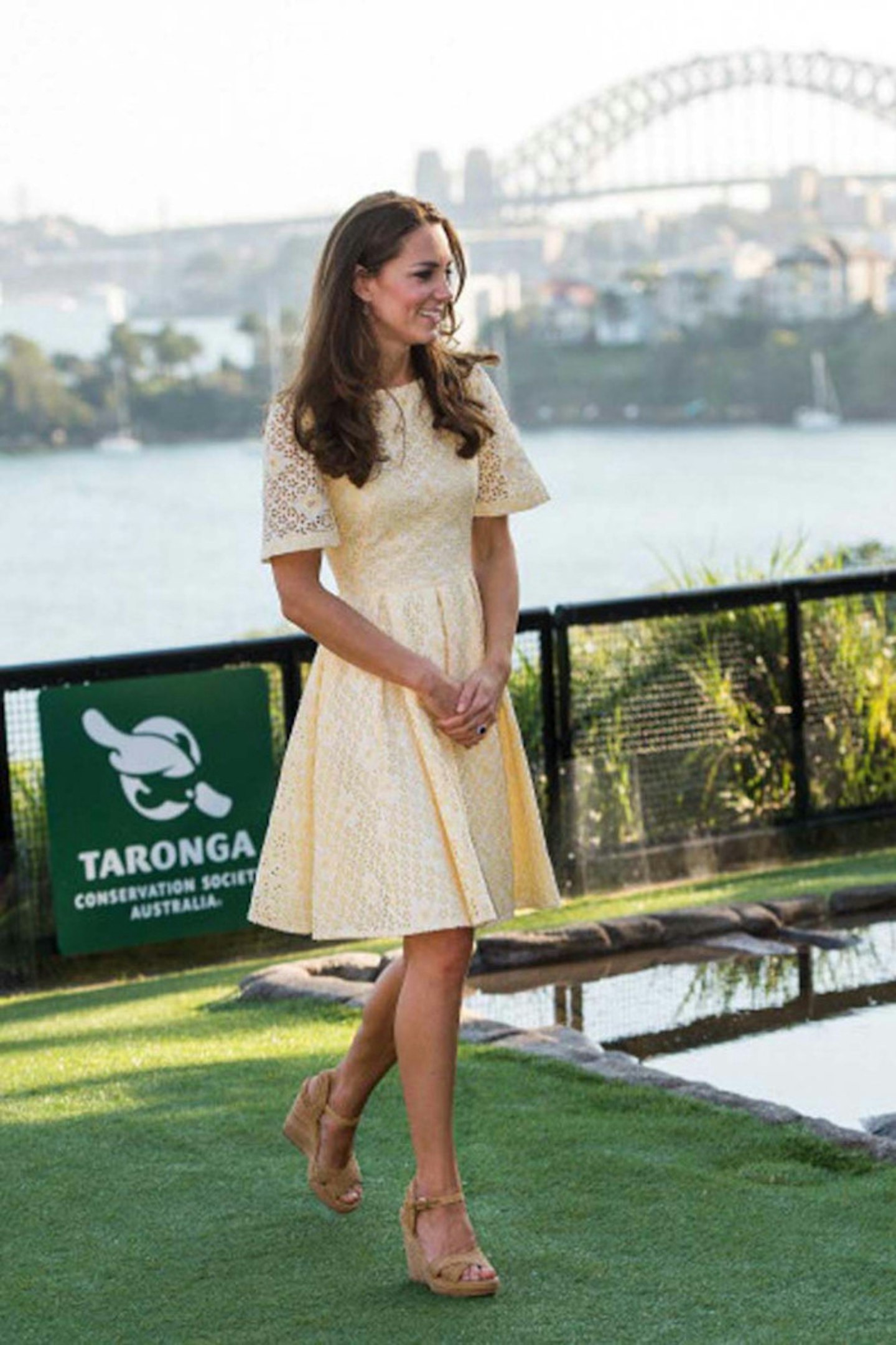 The Duchess of Cambridge at Taronga Zoo in Sydney, 20 April 2014