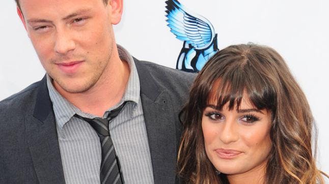 Crushed Lea Michele makes an emotional visit to the hotel where