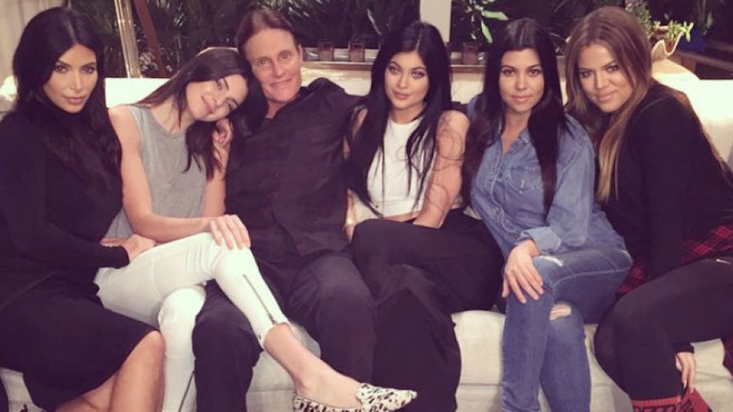 bruce jenner and kardashian family