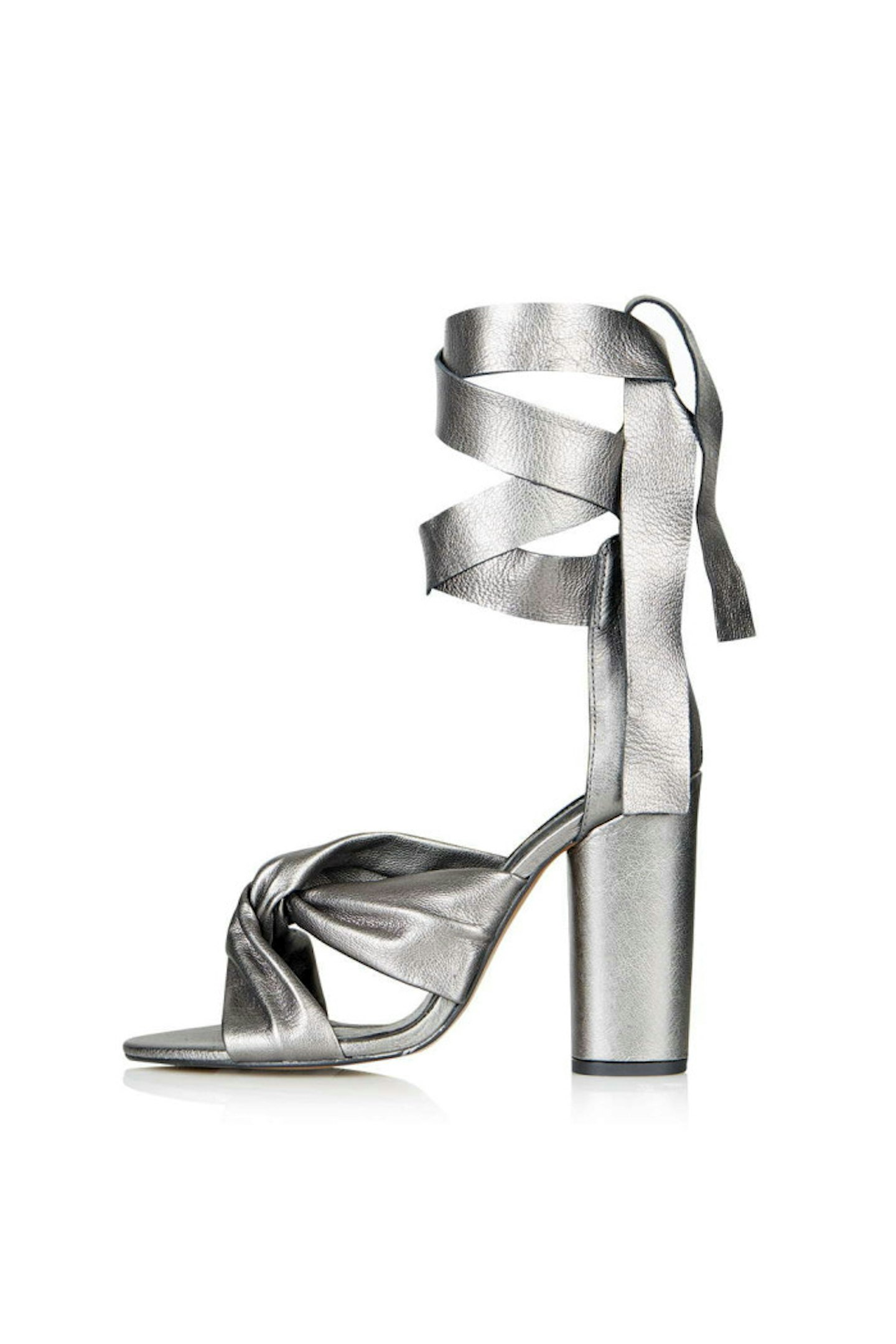 These killer sandals are a fabulous excuse to nail the metallic trend