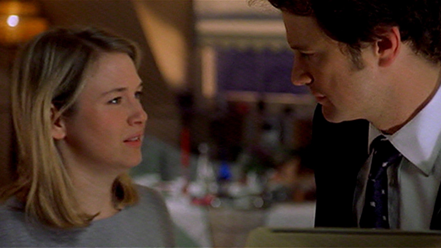 Bridget and Mark in previous Bridget Jones films.