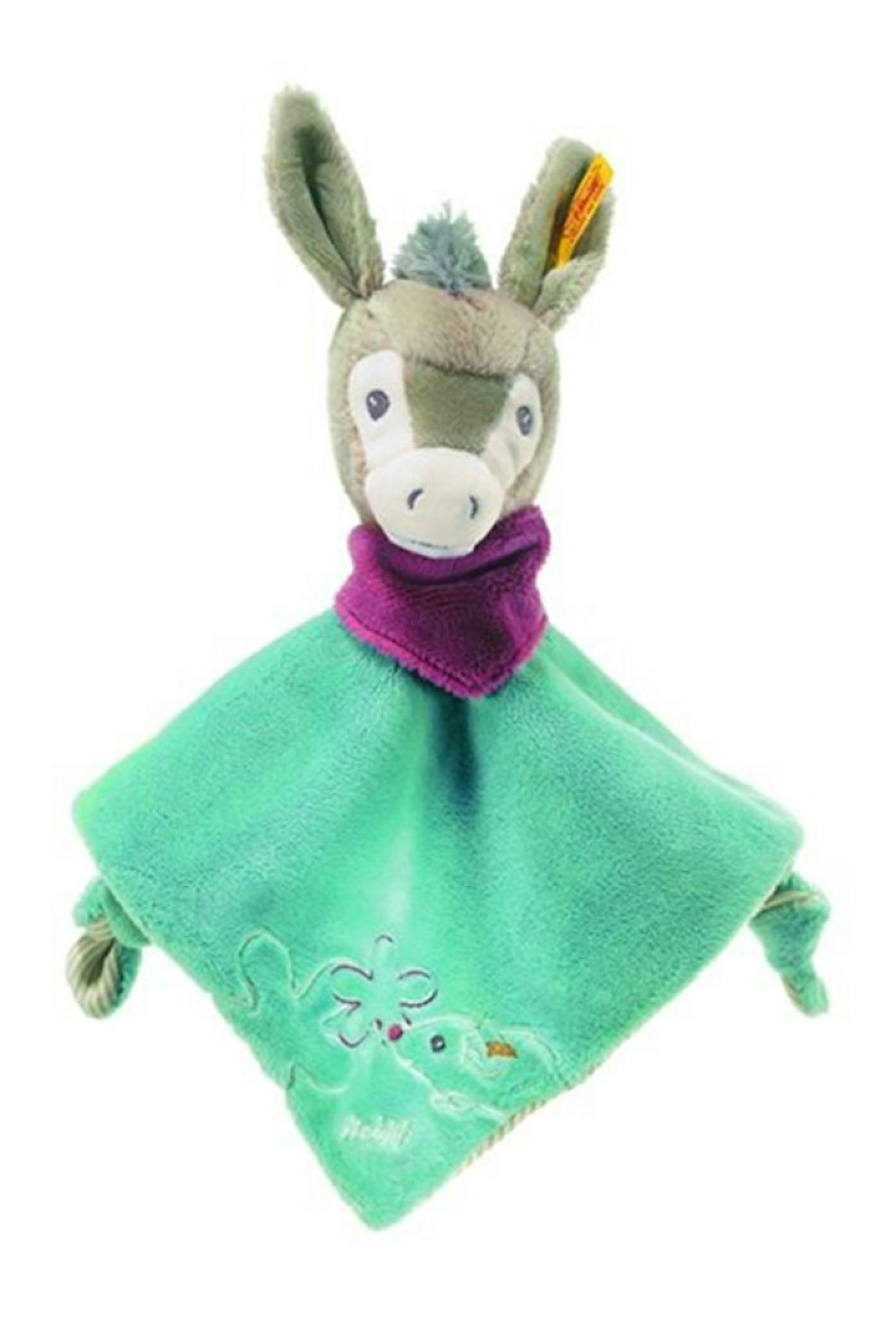 6. Steiff Issy the Donkey Comforter, £24.00, www.teddybearland.co.uk