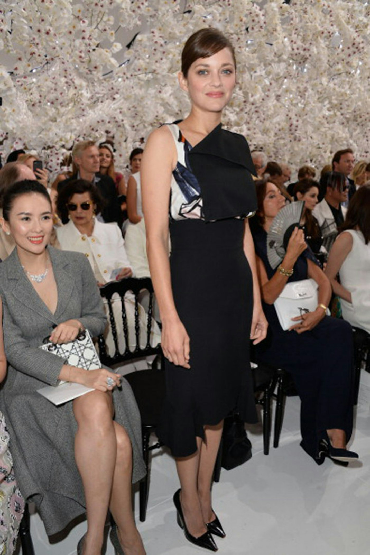 Marion Cotillard at the Christian Dior show
