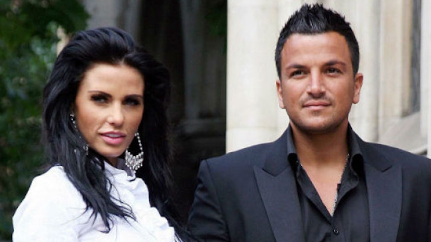 Katie price and peter andre
