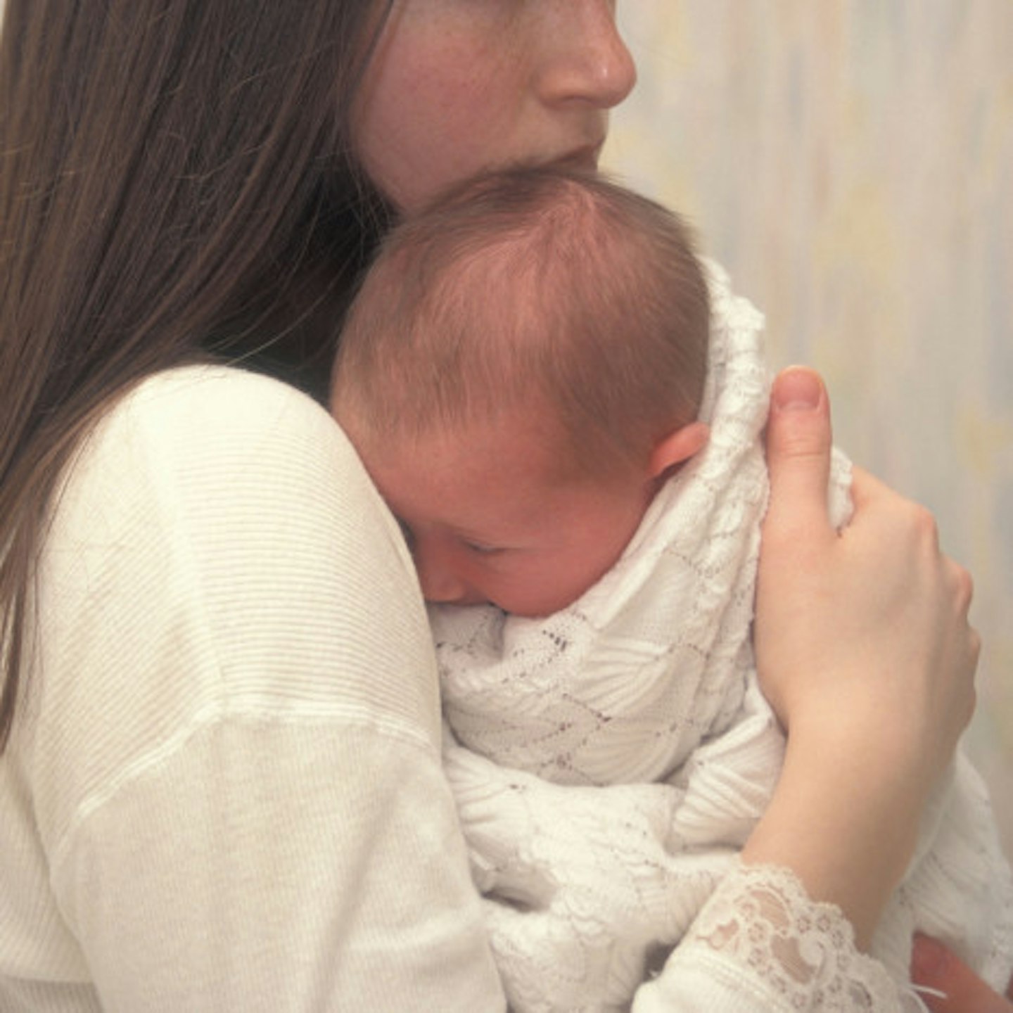 The surrogate is now caring for the disabled baby girl (stock image)