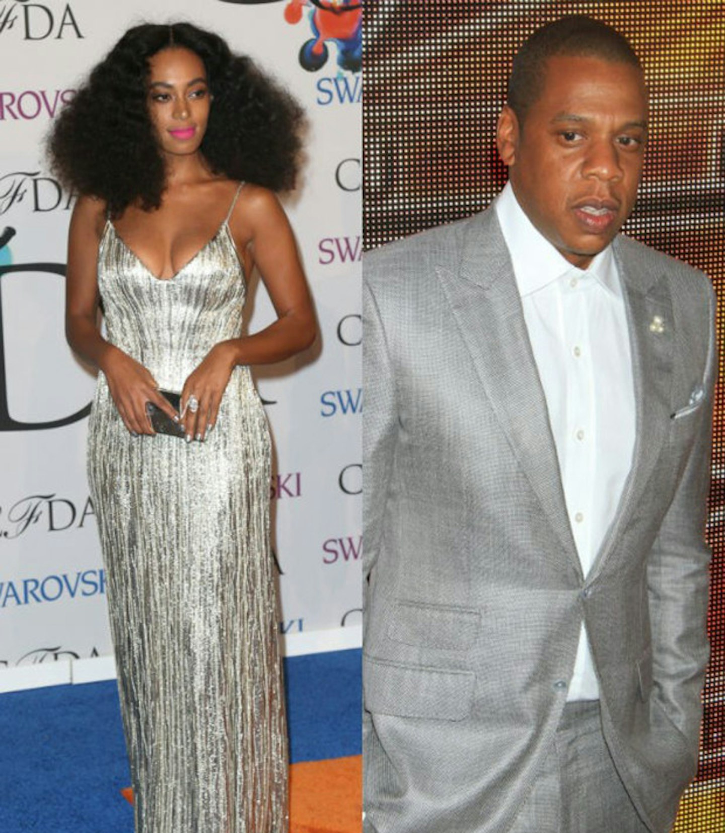Solange and Jay Z