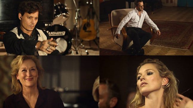 VIDEO Watch Johnny Depp, Kate Moss, Meryl Streep and MORE party to(00)