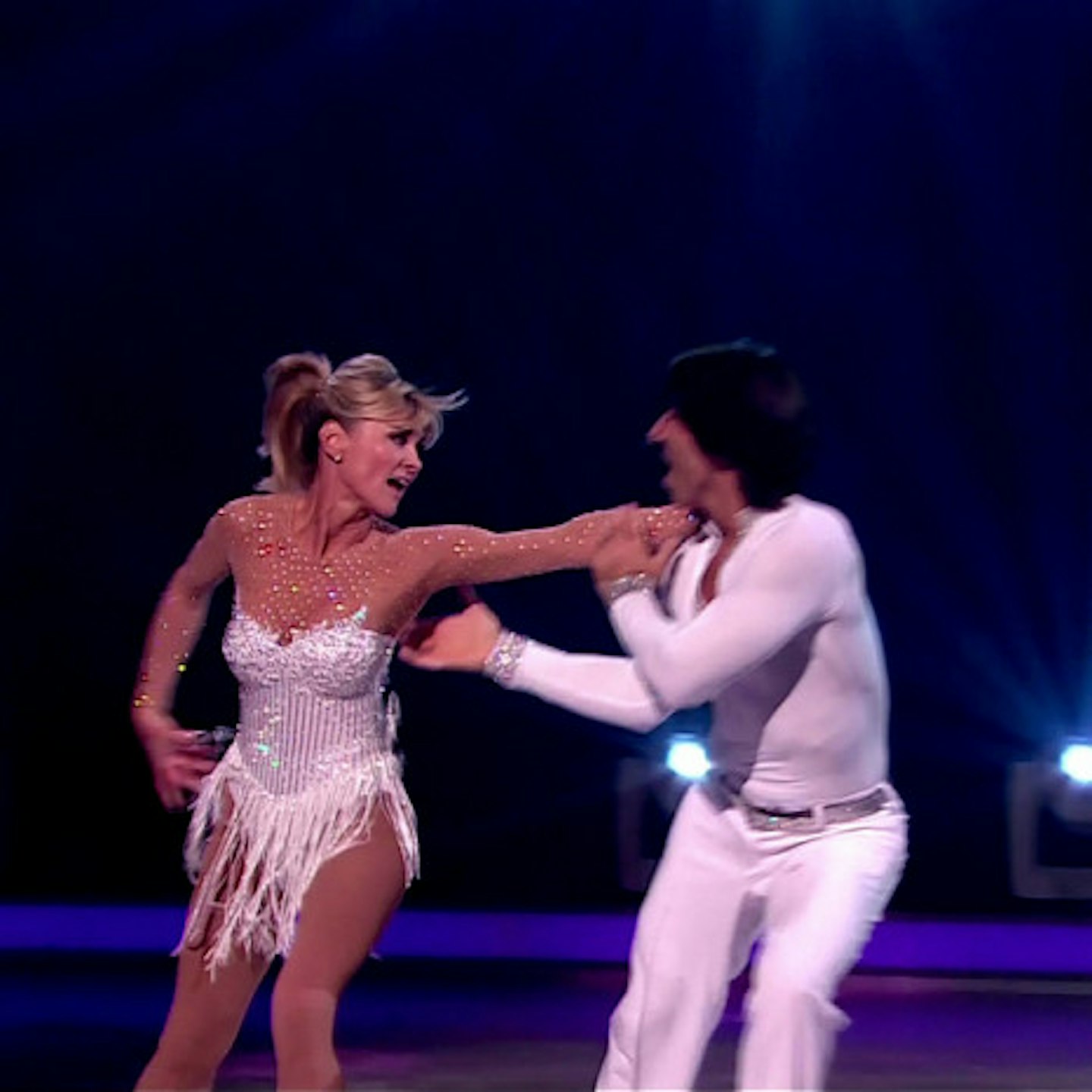 Anthea on Dancing on Ice