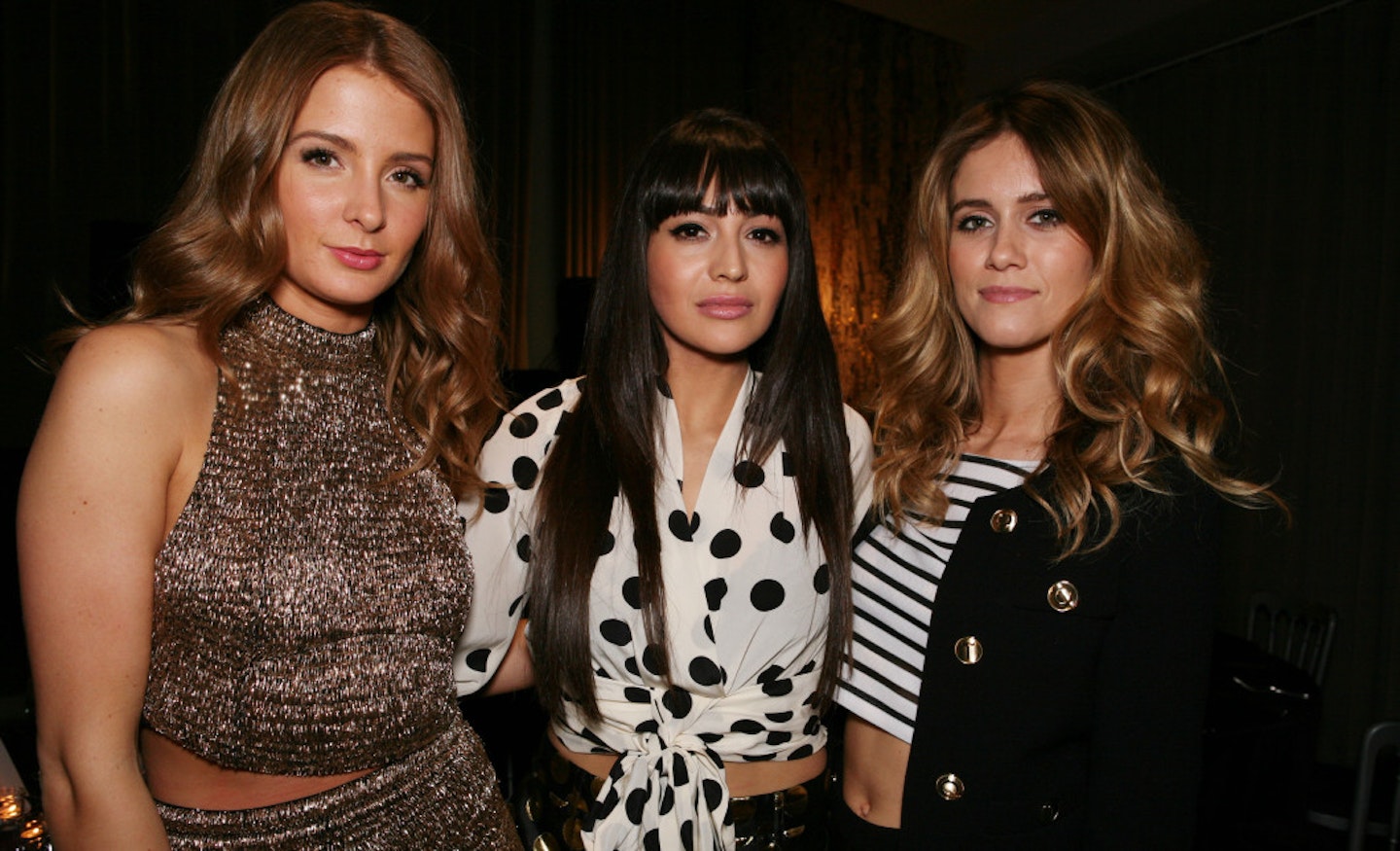 Millie Mackintosh, Zara Martin and Whinnie Williams at the Felder Felder Dinner