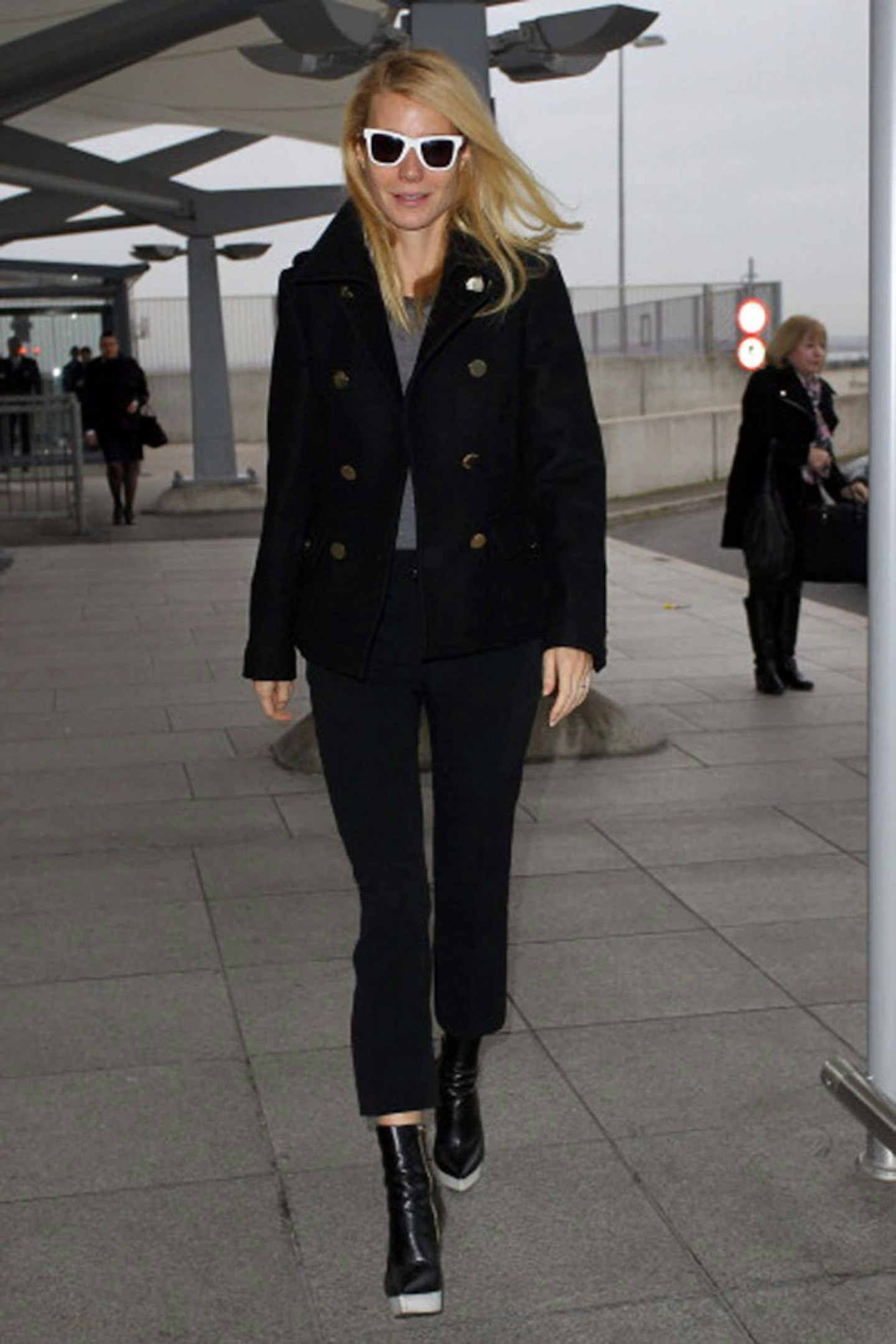 Gwyneth Paltrow at Heathrow Airport, 3 December 2013