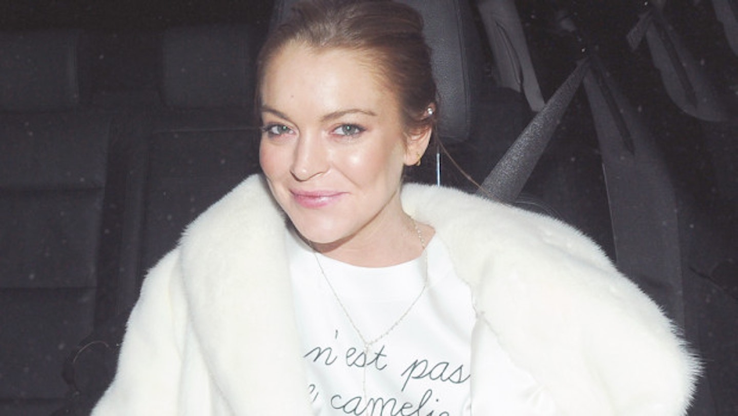 Lindsay Lohan Made Her Thoughts About The EU Referendum Pretty Clear Last Night