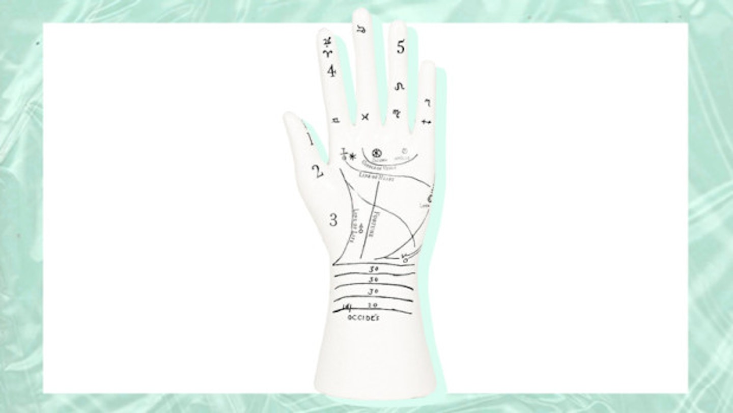 Palmistry Hand Jewellery Stand