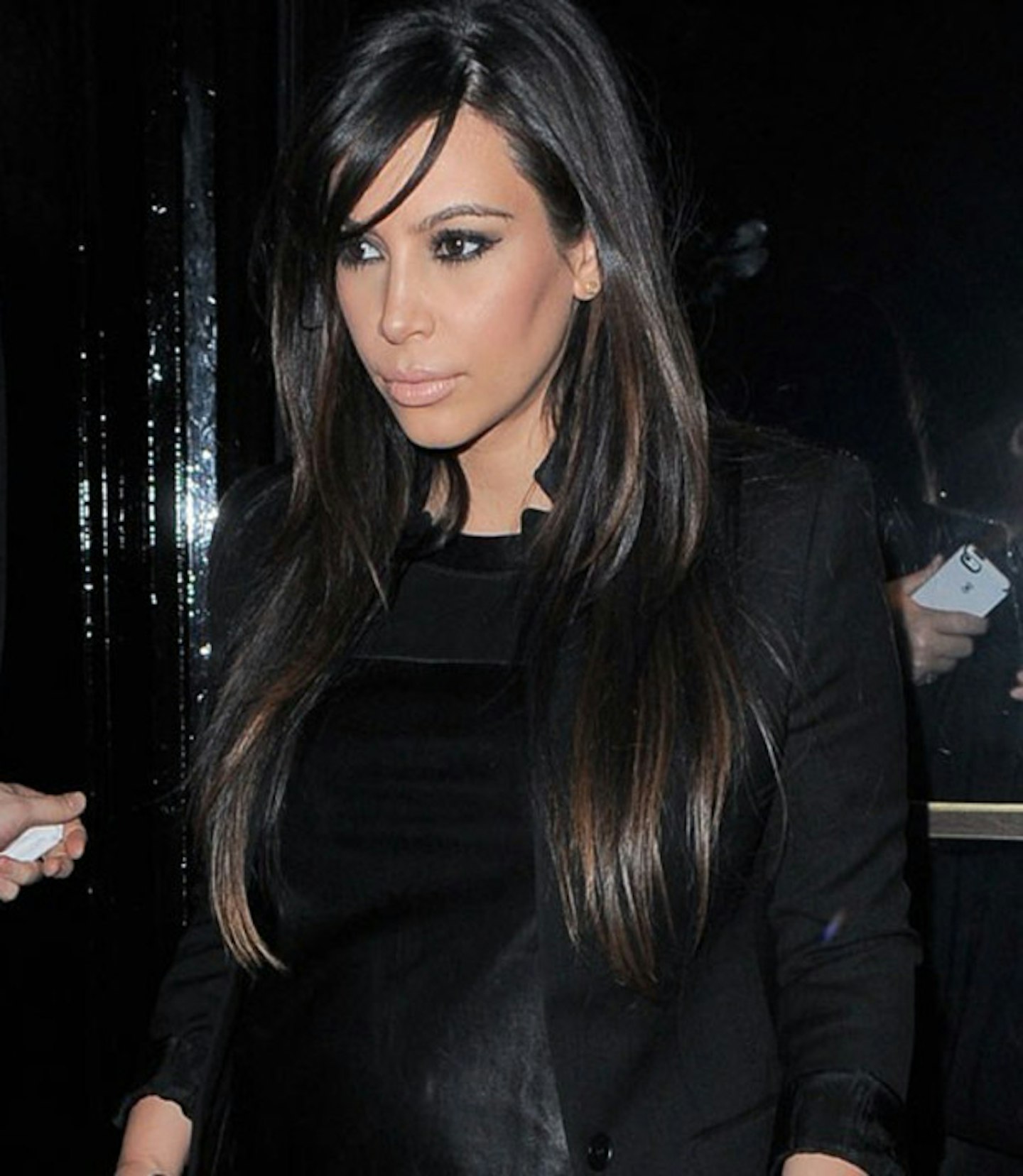 kim-kardashian-black-dress-night-out