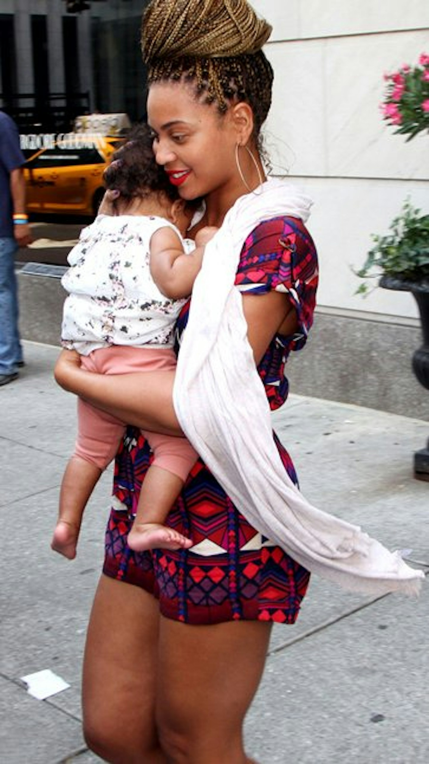 Beyonce gave birth to Blue Ivy in 2012