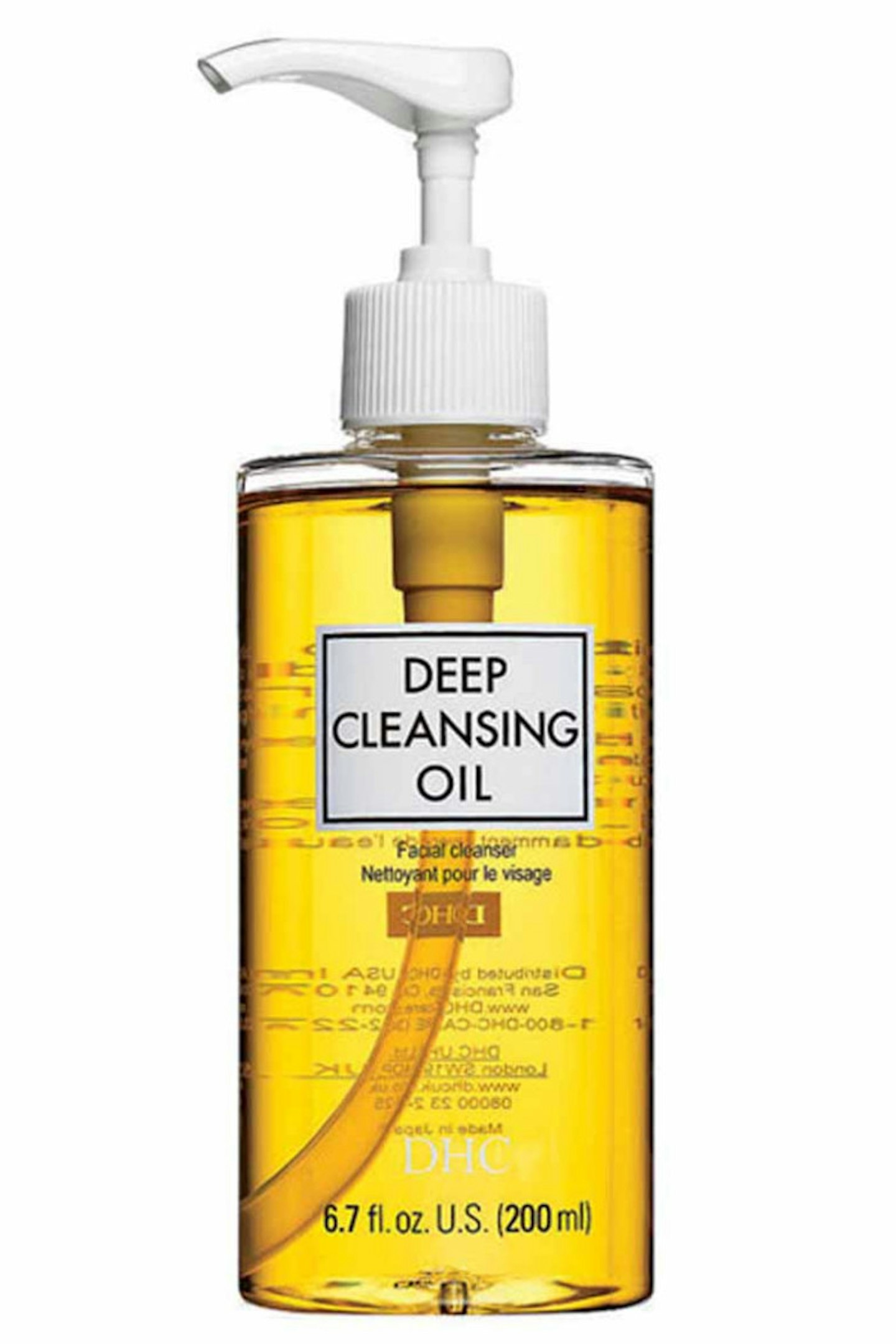 6. DHC Deep Cleansing Oil, £21.50