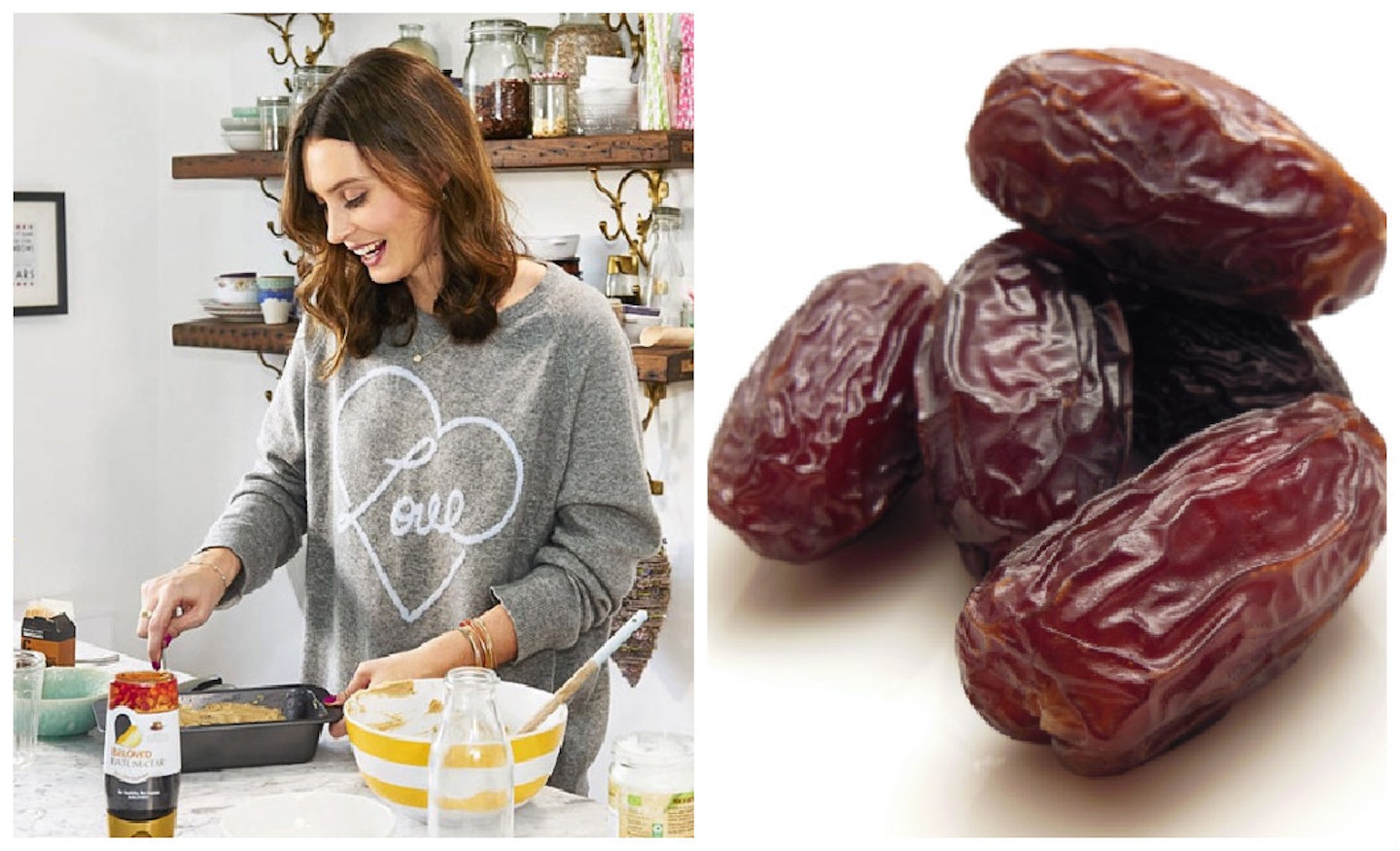 Deliciously Ella baking with Beloved Date Nectar