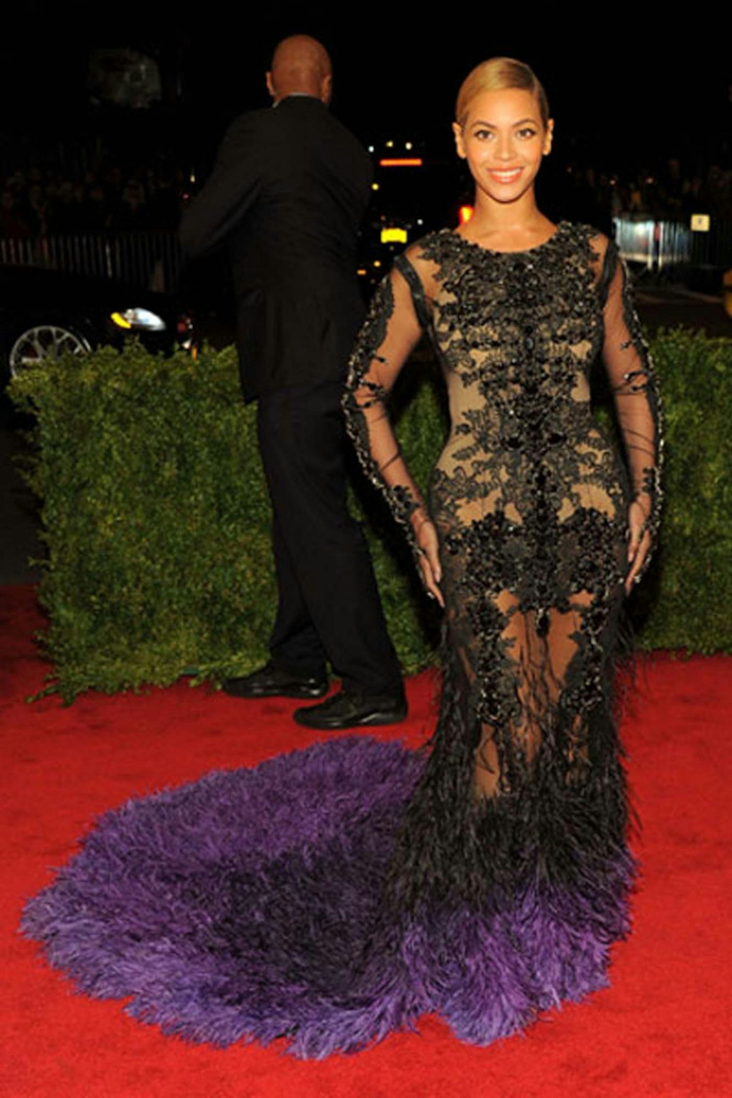 Beyonceu0301 Knowles in Givenchy Haute Couture at the Met Ball, 2012