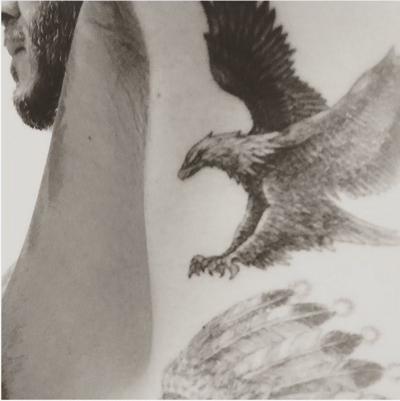 David Beckham Adds to His Tattoo Collection