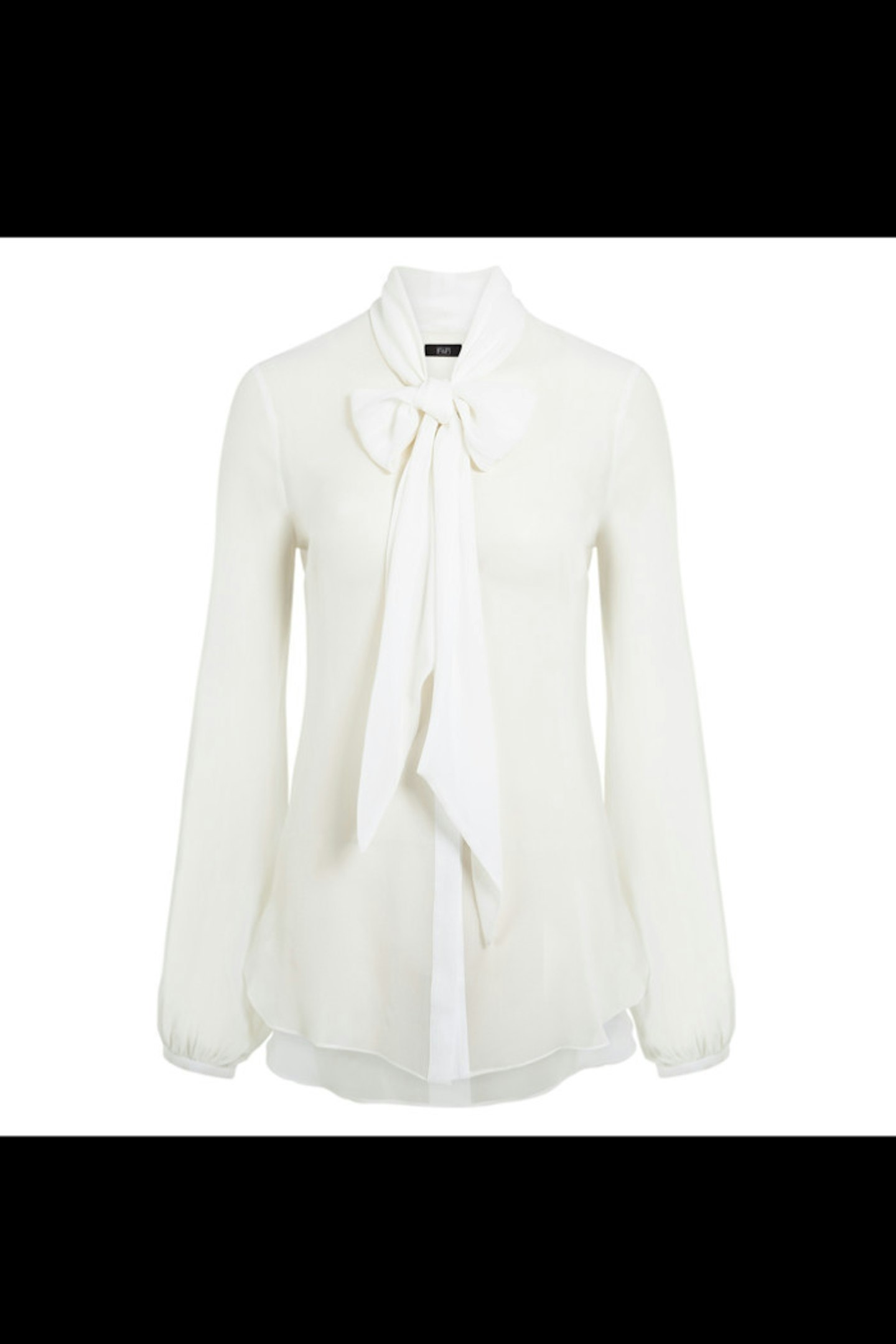 F&F Cream Pussy Bow Blouse