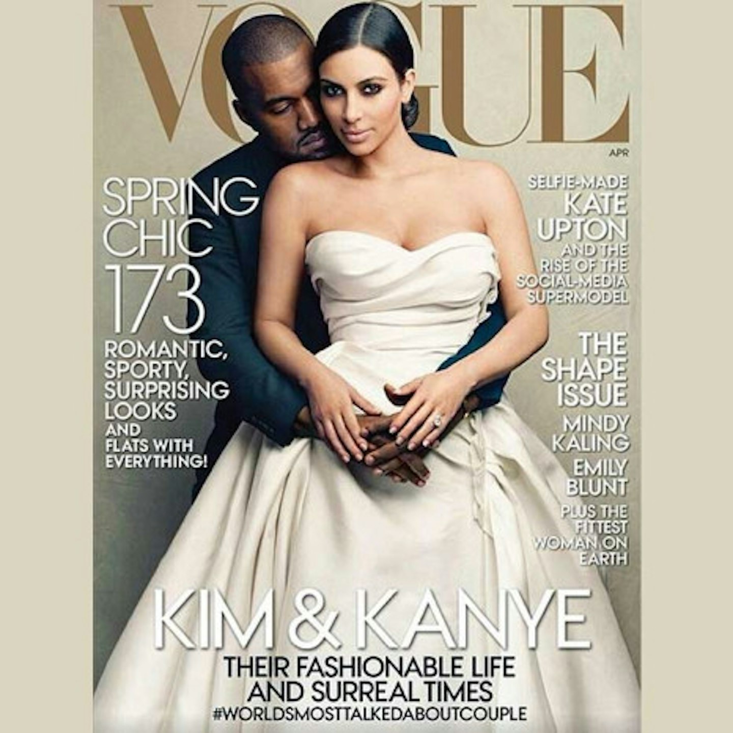 Kimye's Vogue cover