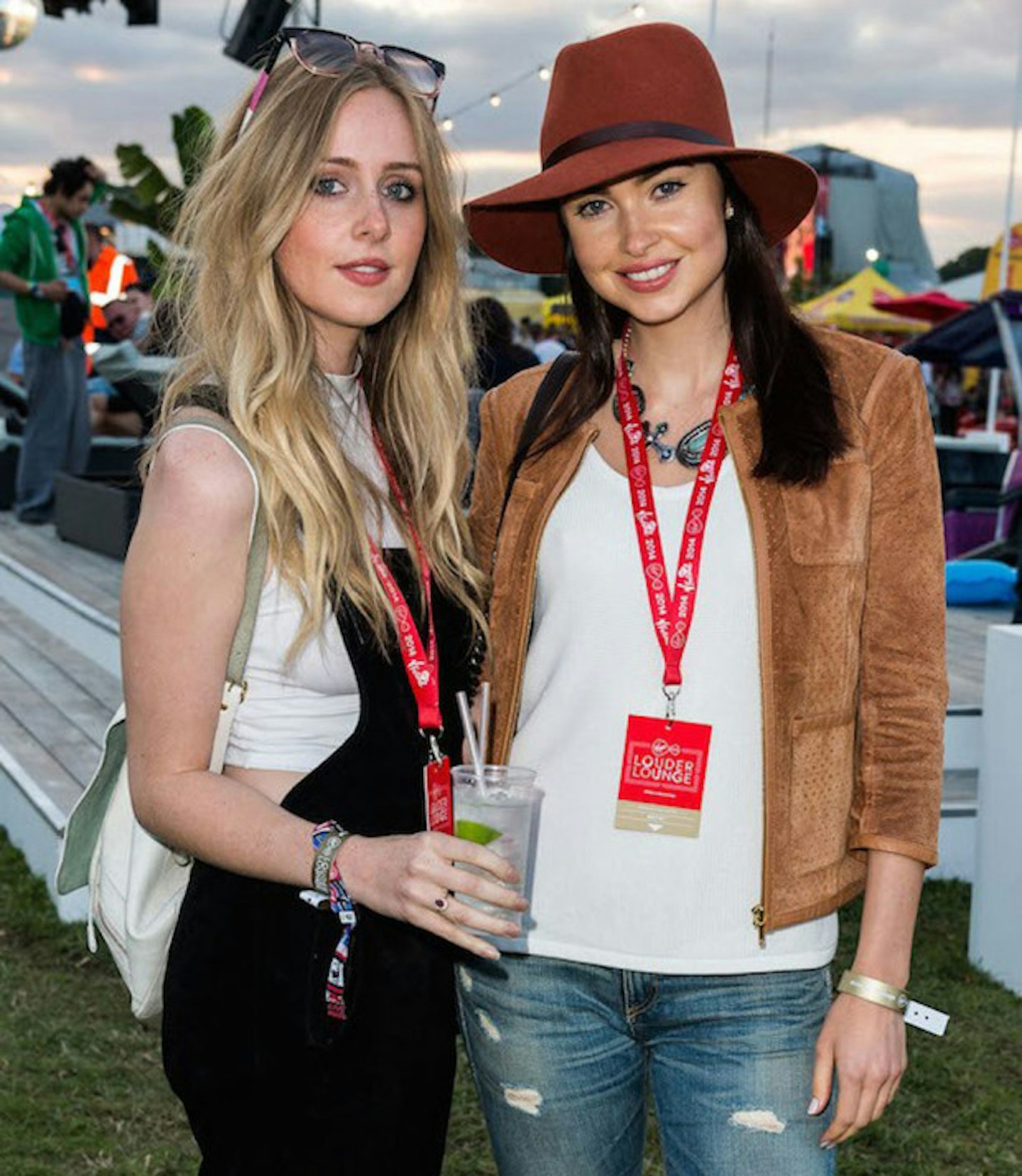 Diana Vickers and Emma Miller