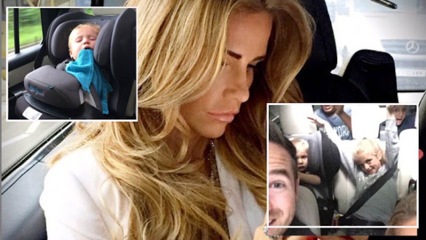 Katie Price attacked by mums over children’s safety