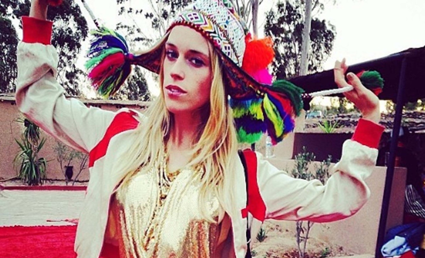 @marycharteris- Best party_wedding I have ever been to in my life @poppydelevingne @cook_james . Desert RAVE!!!